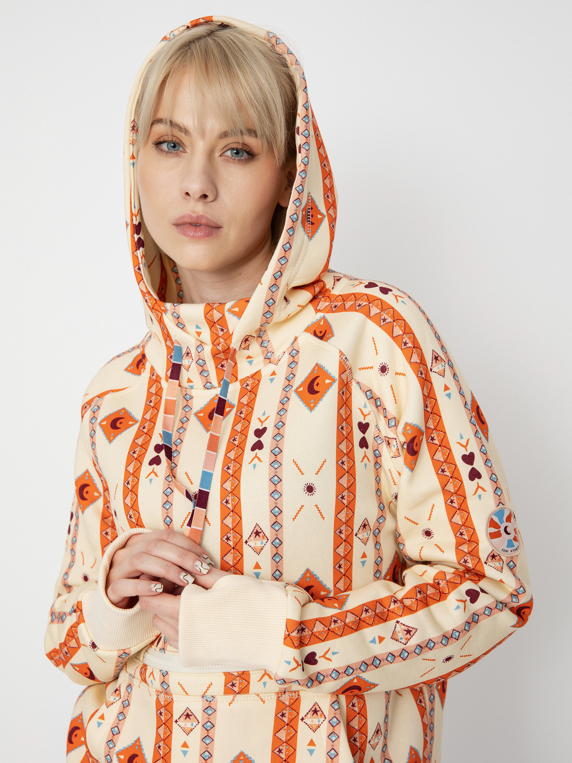 Femi Stories Letti HD Kapucnis pulóver Wmn (llr)