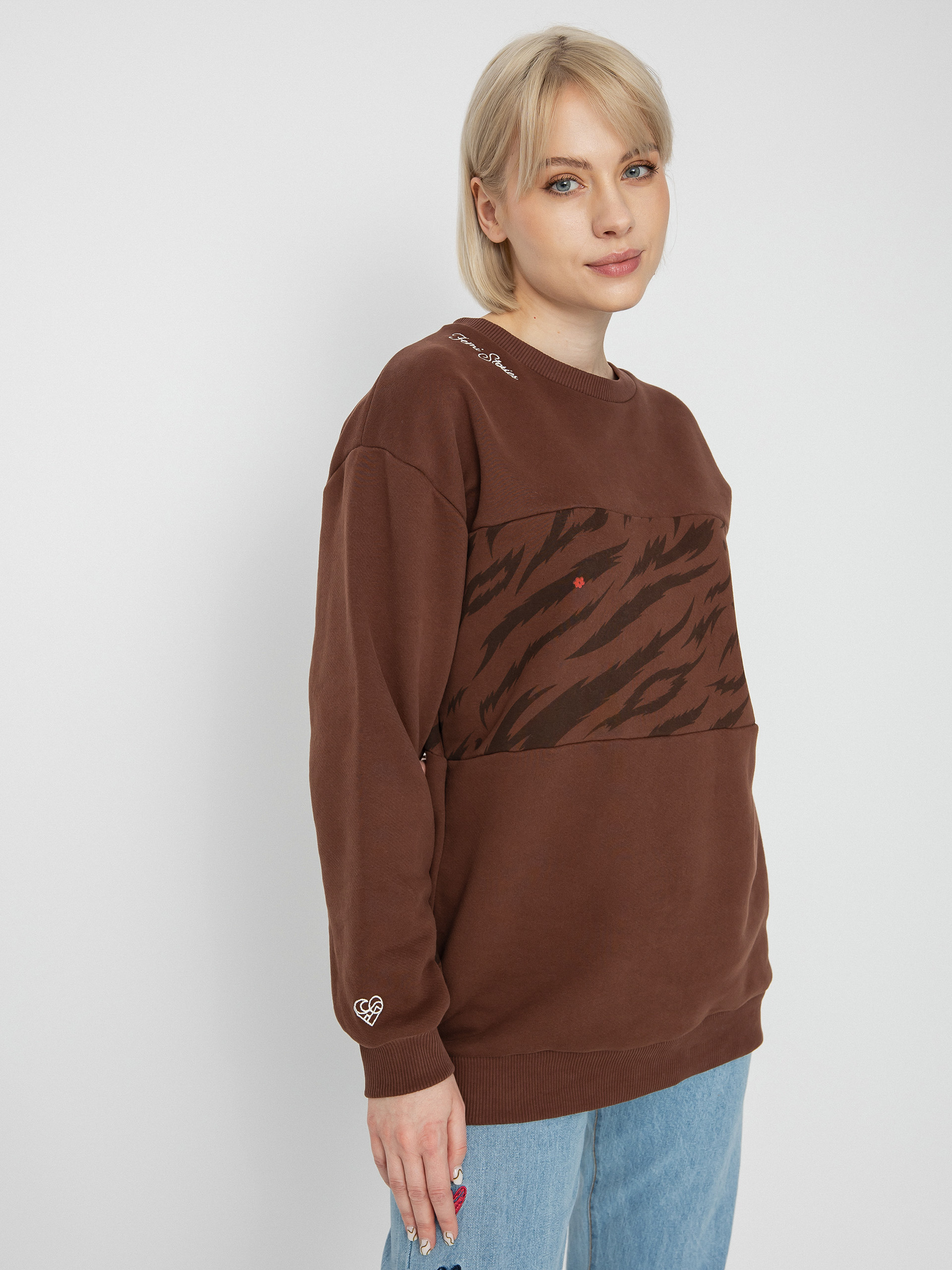 Femi Stories Niru Pulóver Wmn (cbrw)