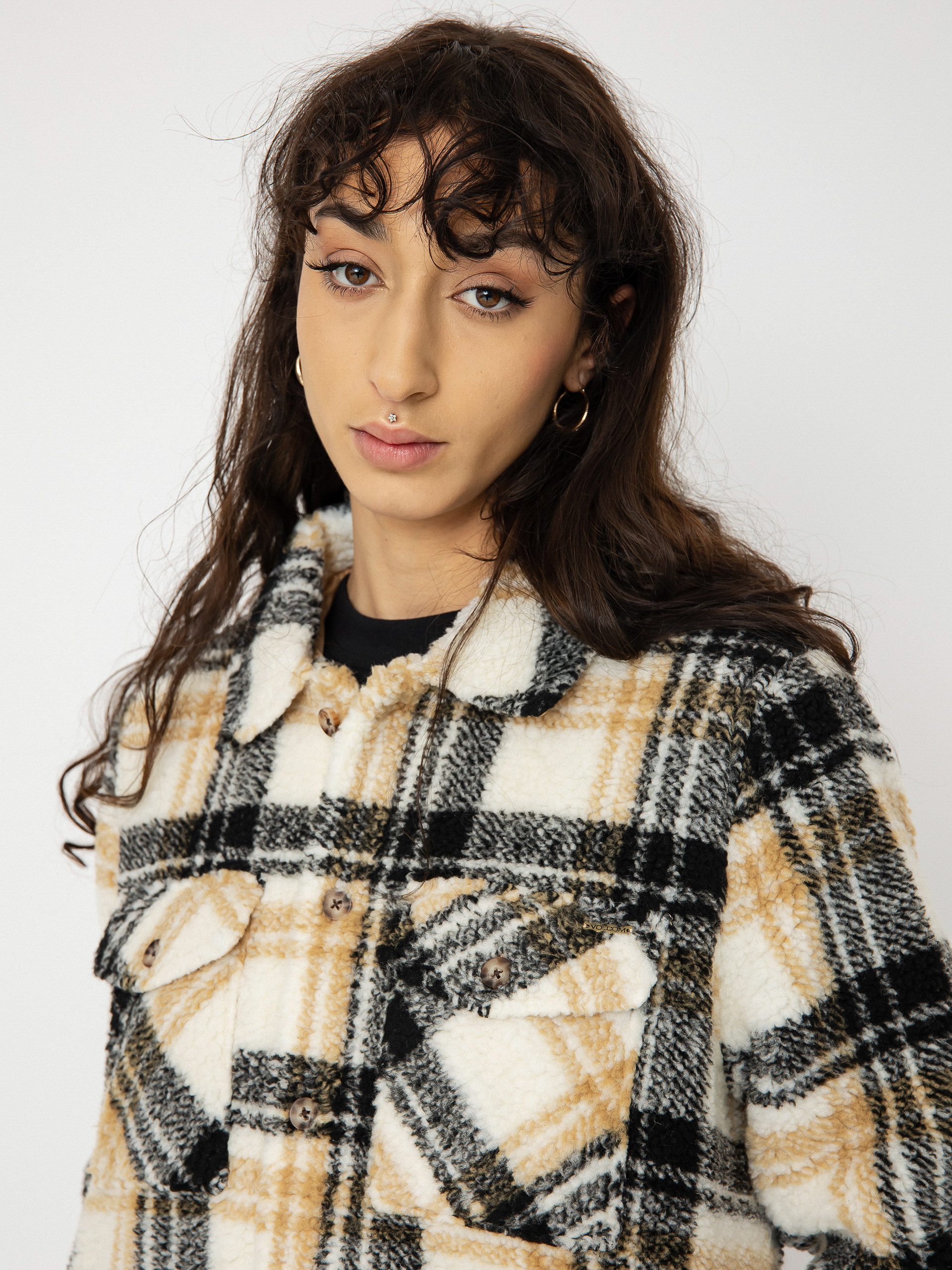 Volcom Silent Sherpa Dzseki Wmn (hazelnut)