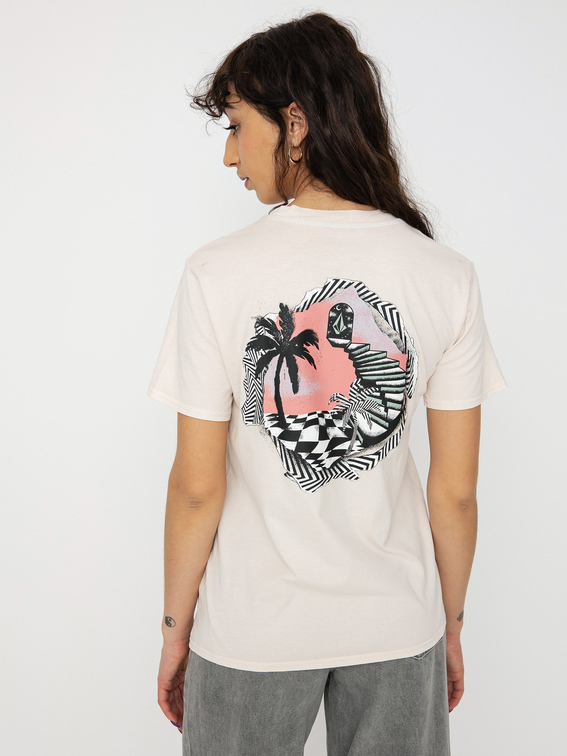 Volcom Lock It Up póló Wmn (ash)