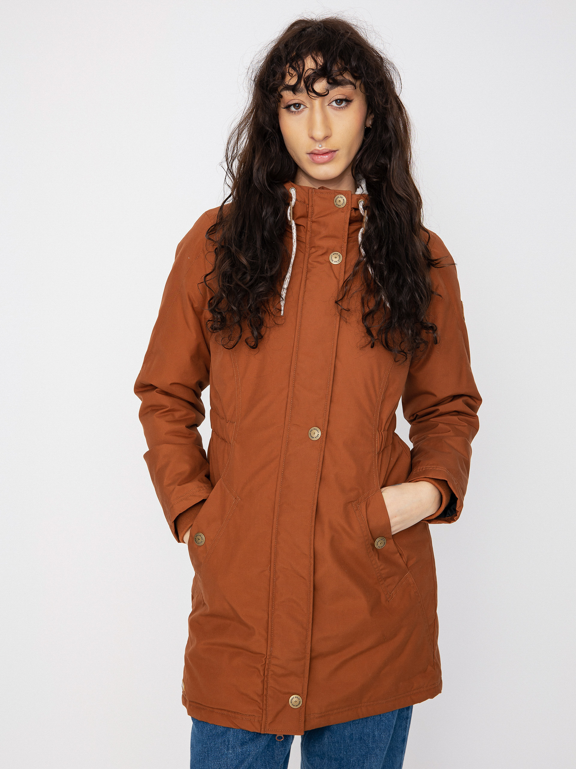 Iriedaily Holina Kabát Wmn (teak)