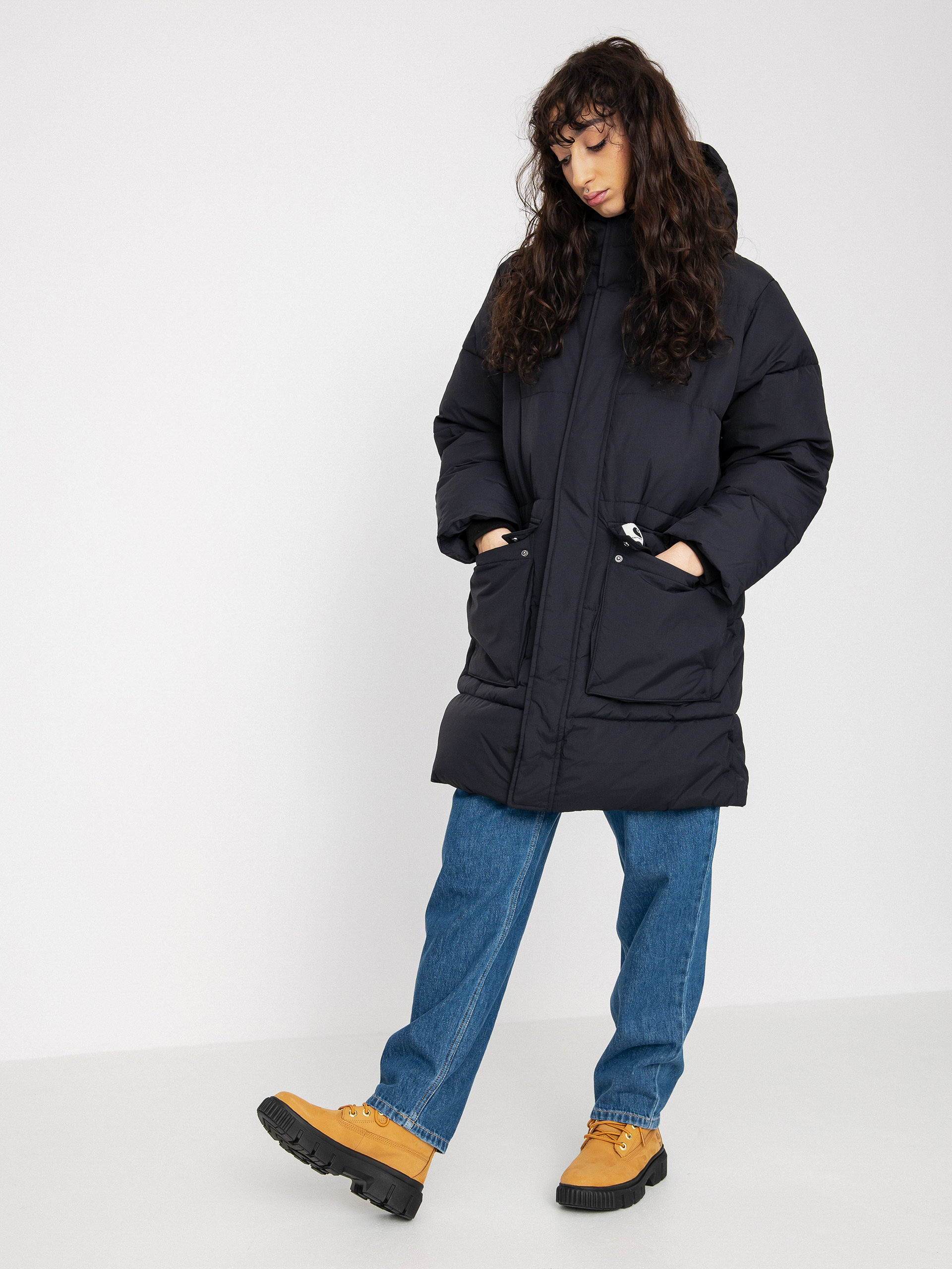 Carhartt WIP Erie Coat Dzseki Wmn (black)