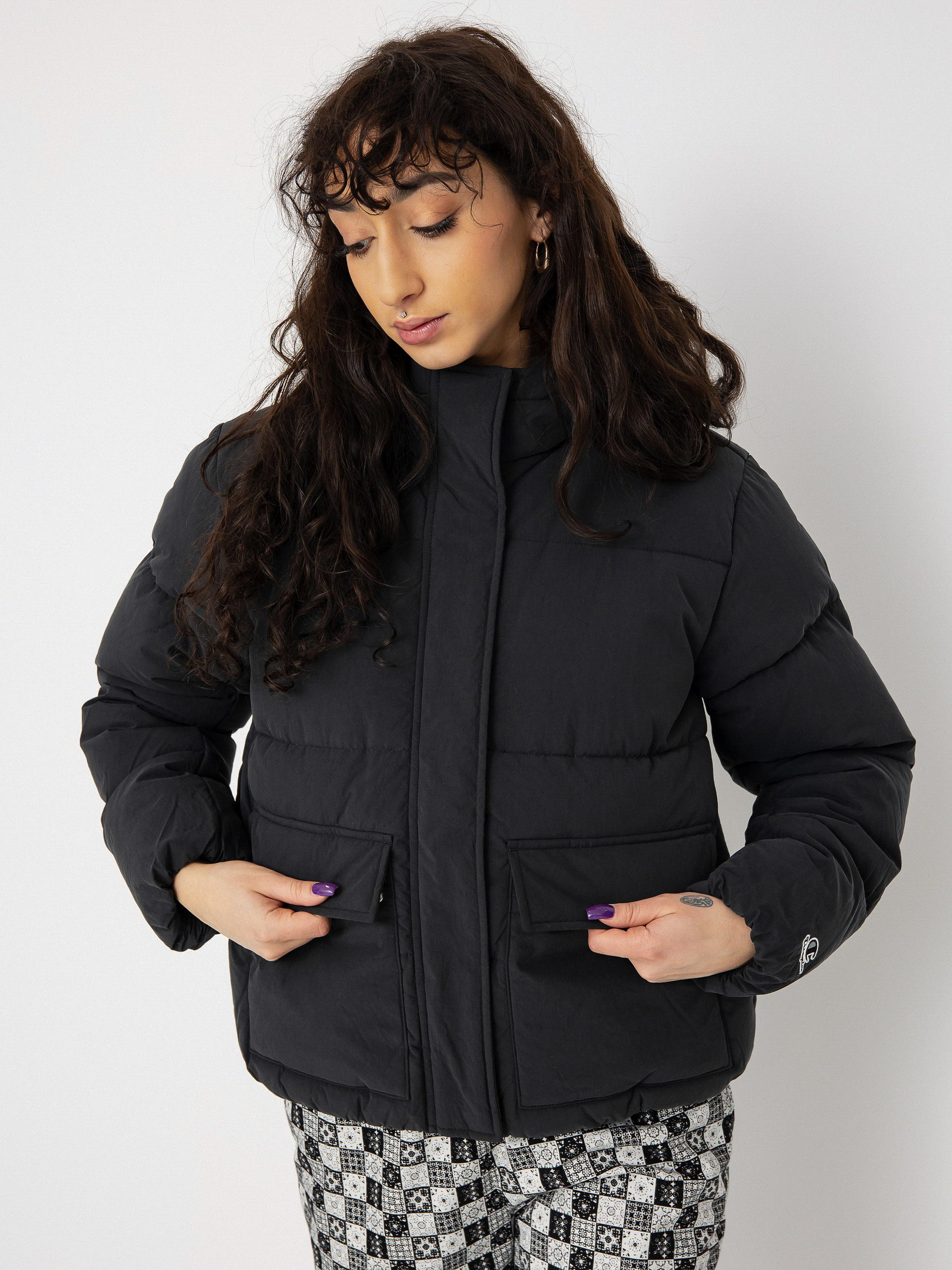 Champion Hooded Jacket 115758 Dzseki Wmn (nbk)