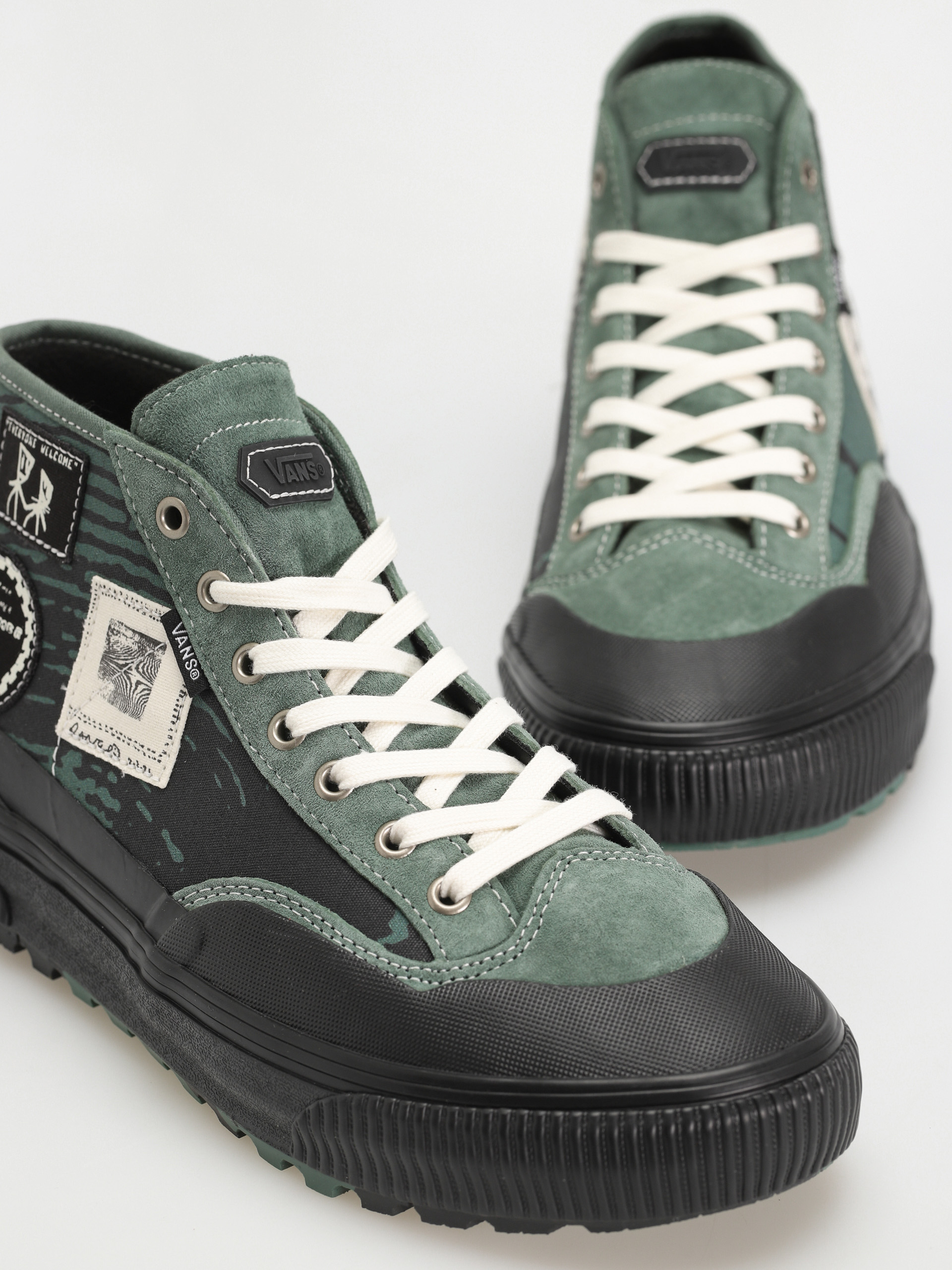 Vans X Former Destruct Mid MTE 1 Cipők (former green)