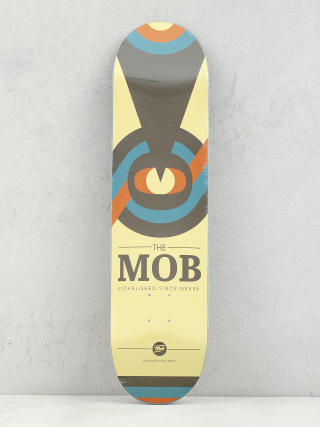 Mob Skateboards Eyechart Gördeszka lap (yellow)