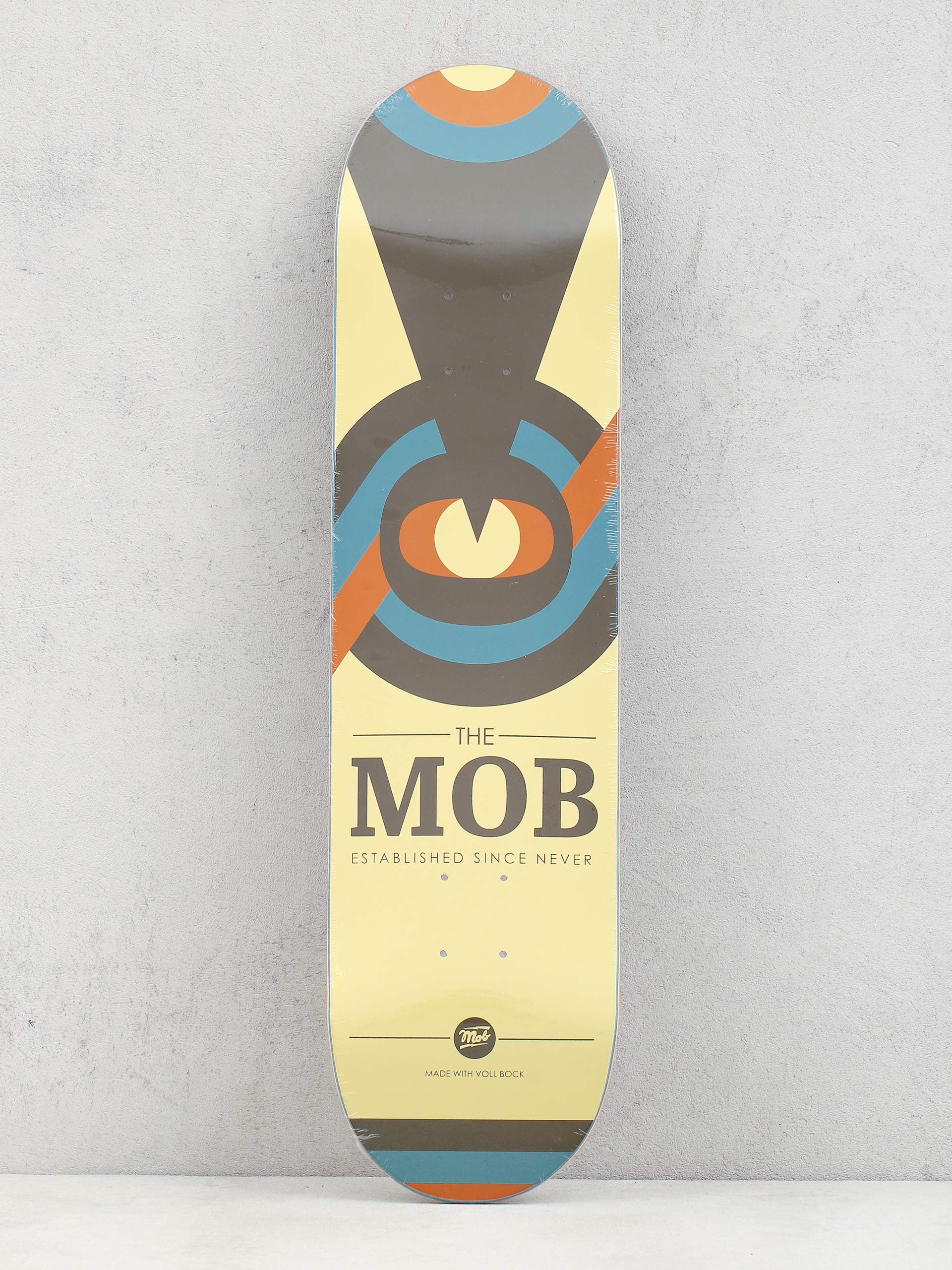 Mob Skateboards Eyechart Gördeszka lap (yellow)