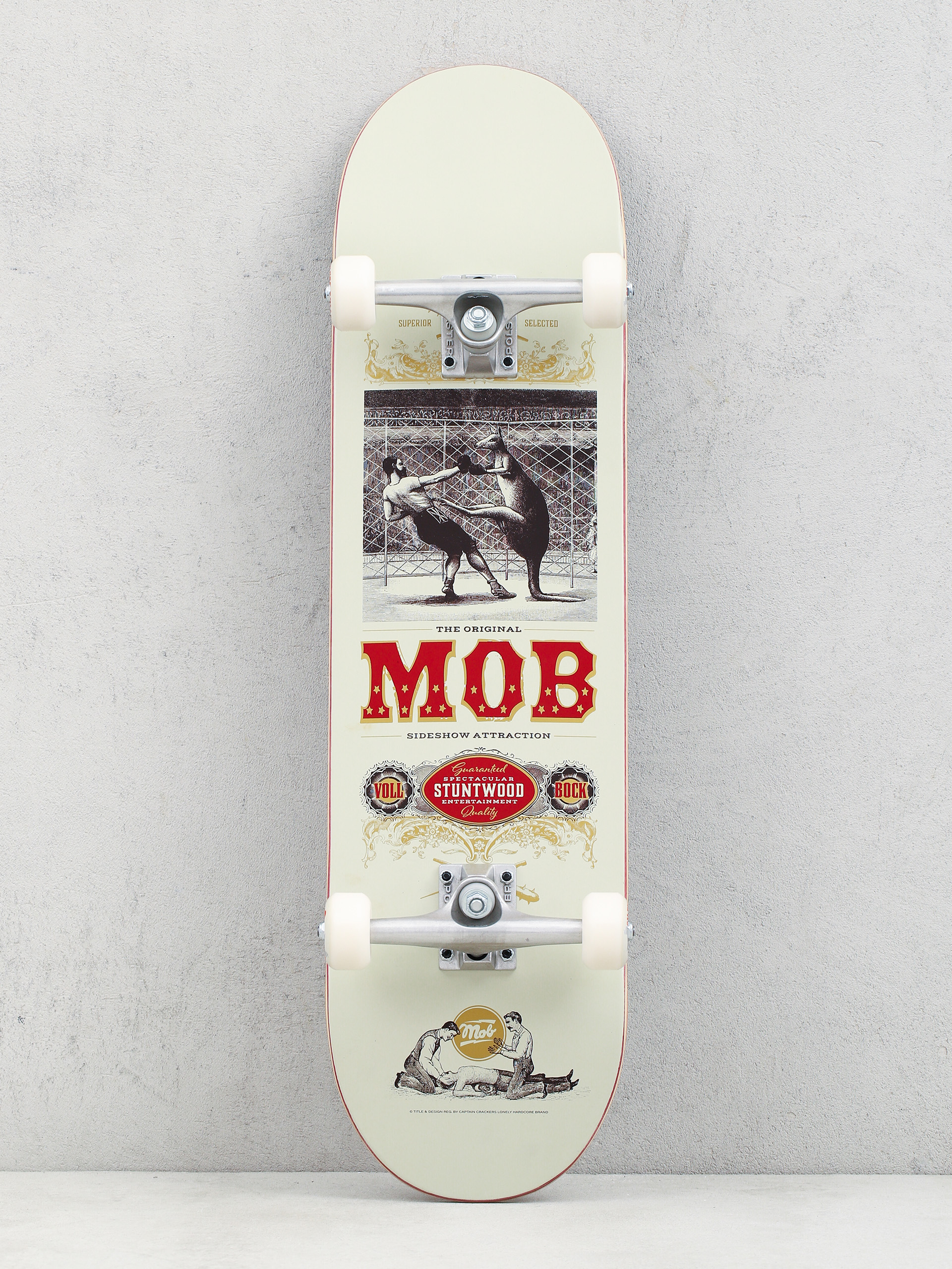 Mob Skateboards Sideshow Komplett gördeszka (beige)