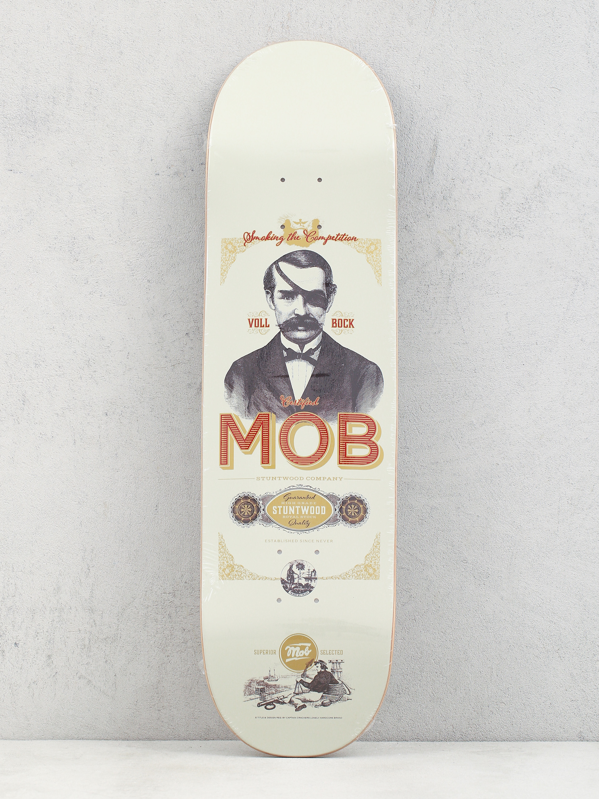 Mob Skateboards Smoking Gördeszka lap (beige)