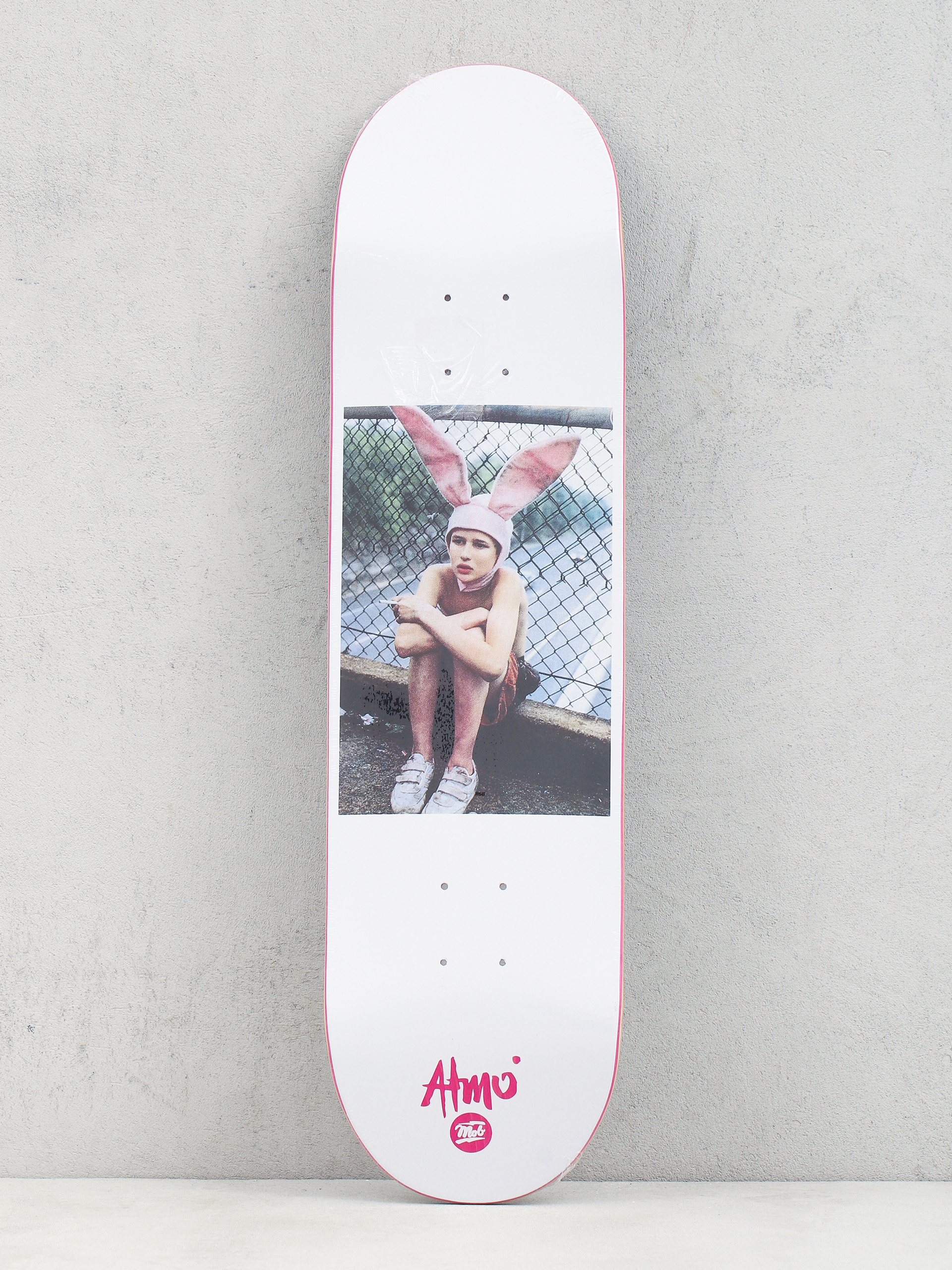 Mob Skateboards Atmo Bunny Gördeszka lap (white)