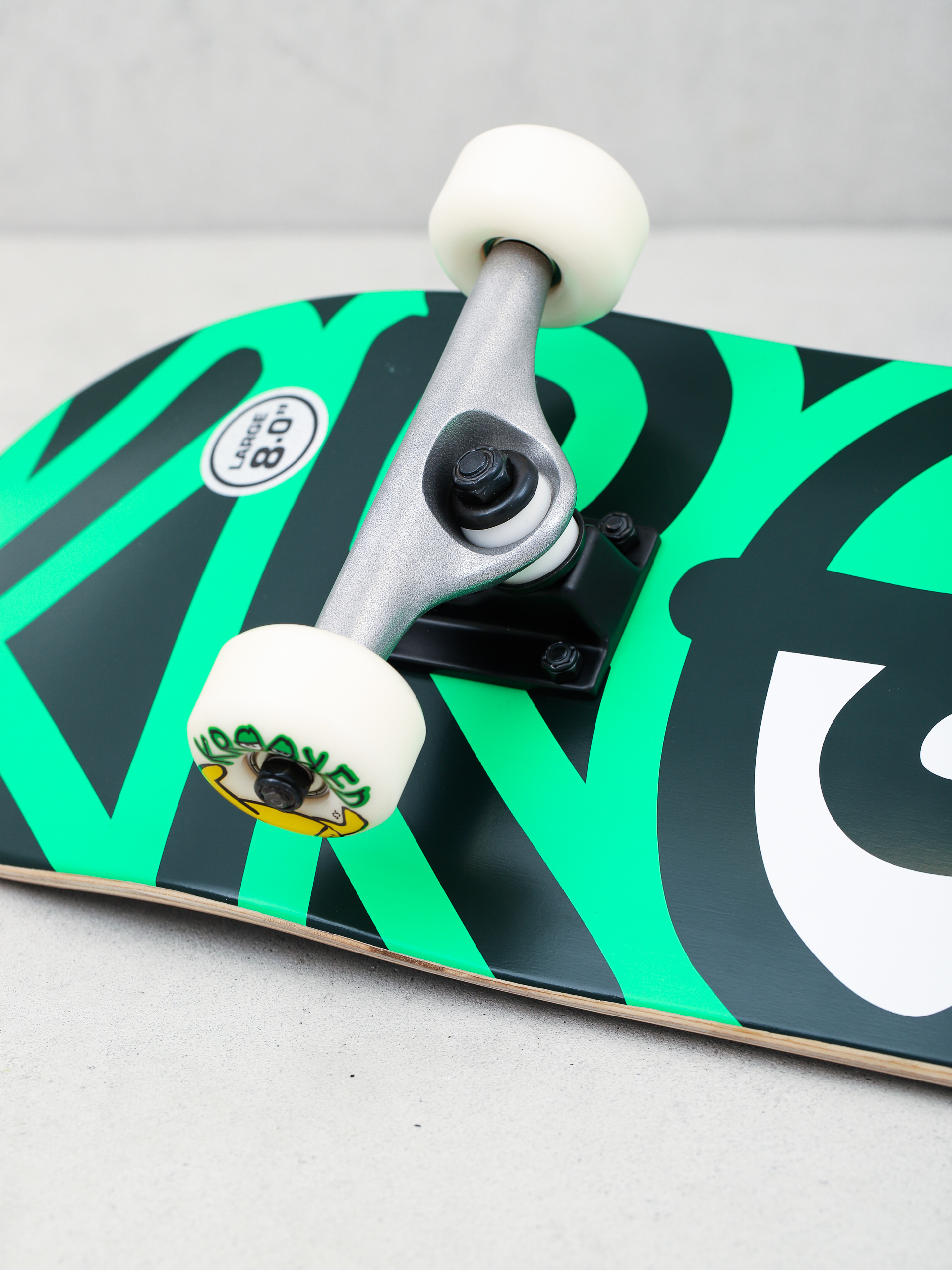 Krooked Eyes II Komplett gördeszka (green/black)