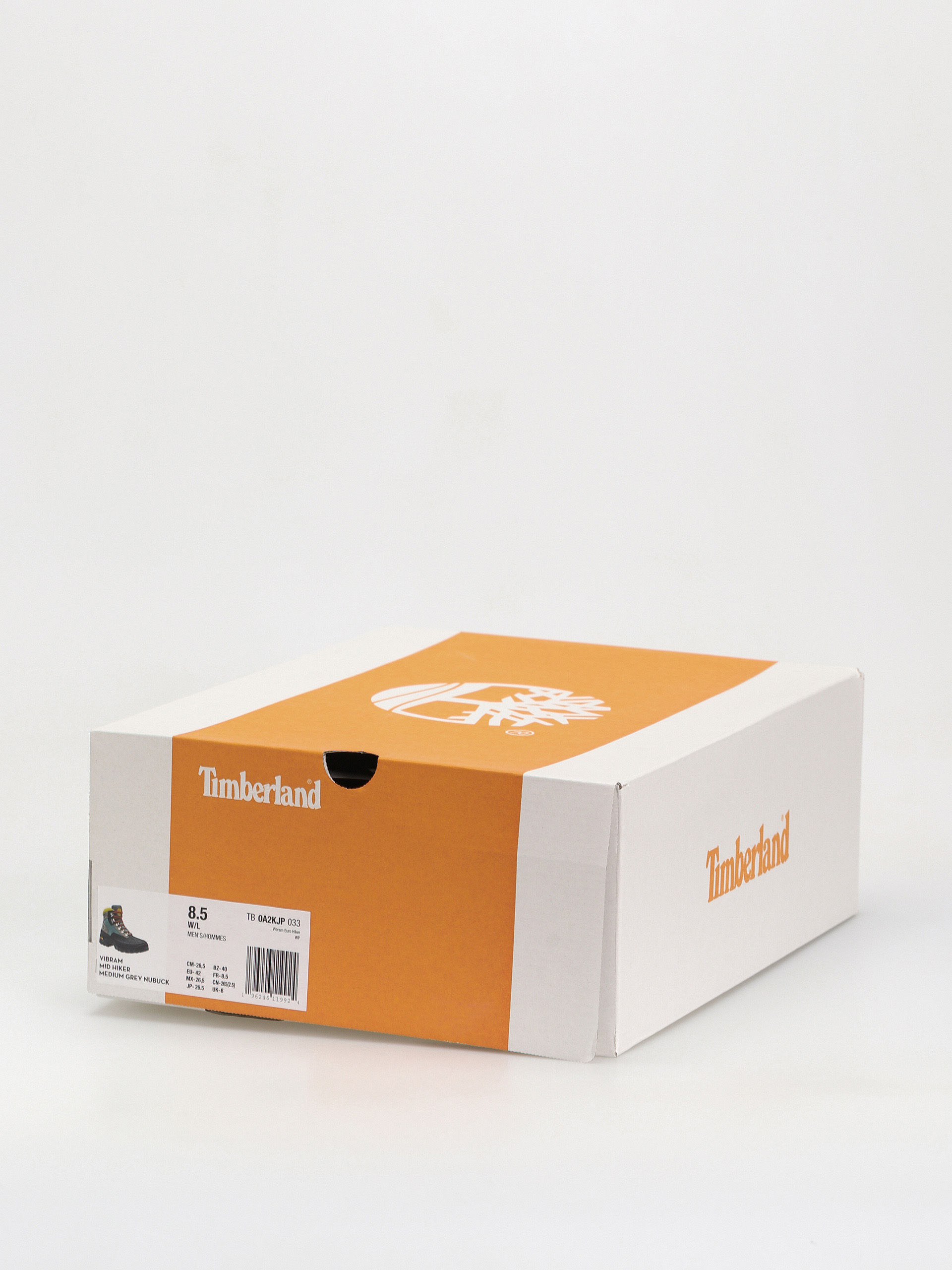 Timberland Vibram Euro Hiker Wp Cipők (medium grey nubuck)