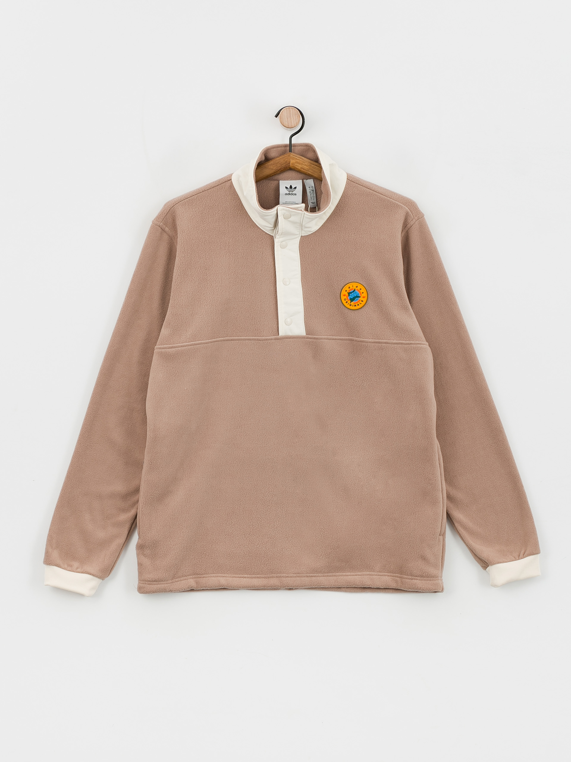 Férfi adidas Originals Wh Snap Polár pulóver (chabrn)