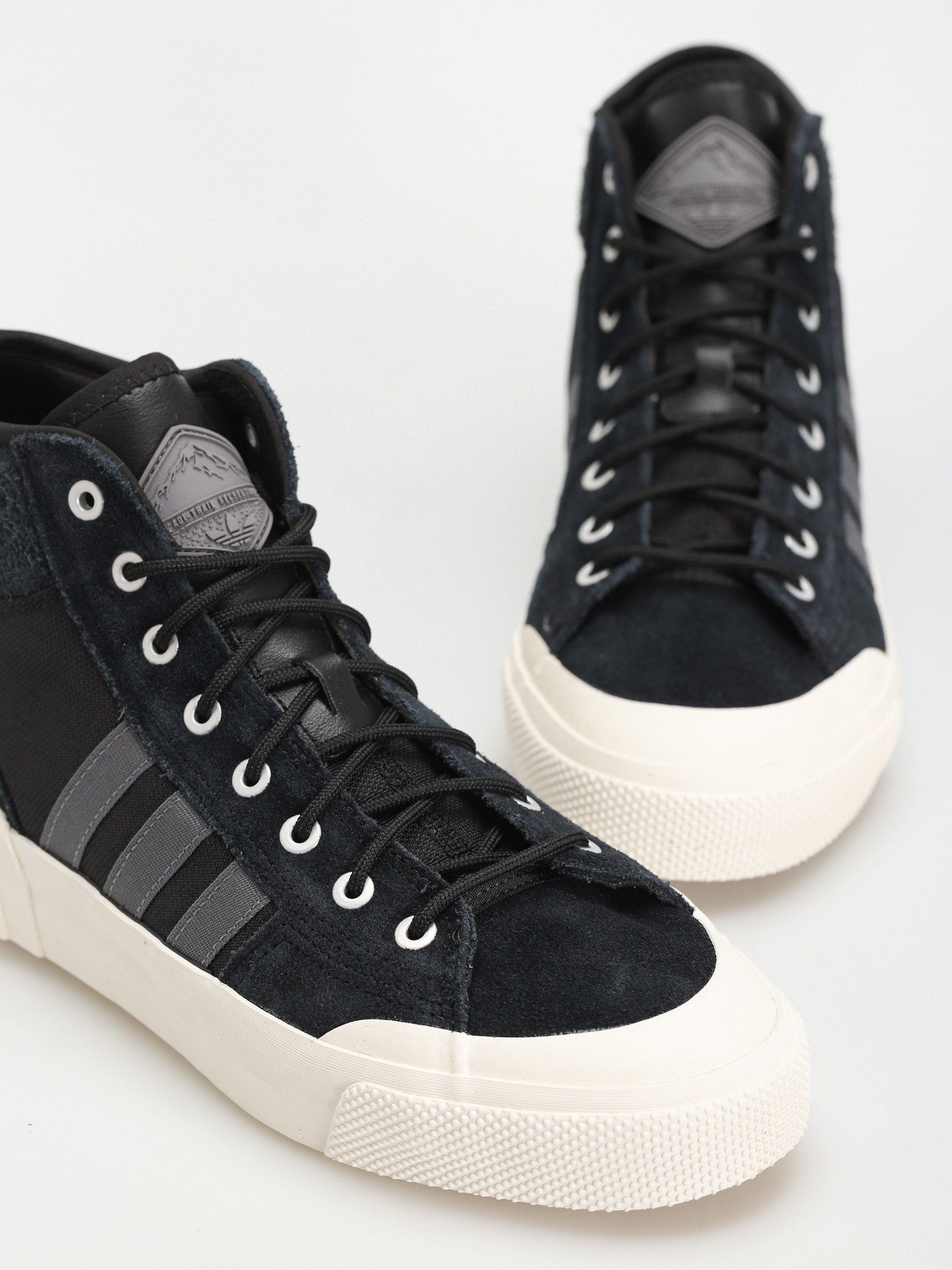 adidas Originals Nizza Hi Rf Atr Cipők (cblack/cwhite/grefiv)