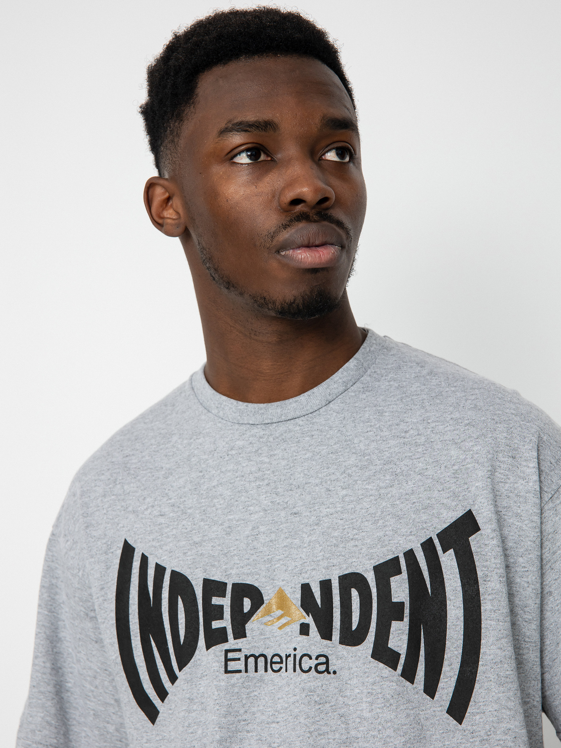 Emerica X Indy Span póló (grey/heather)