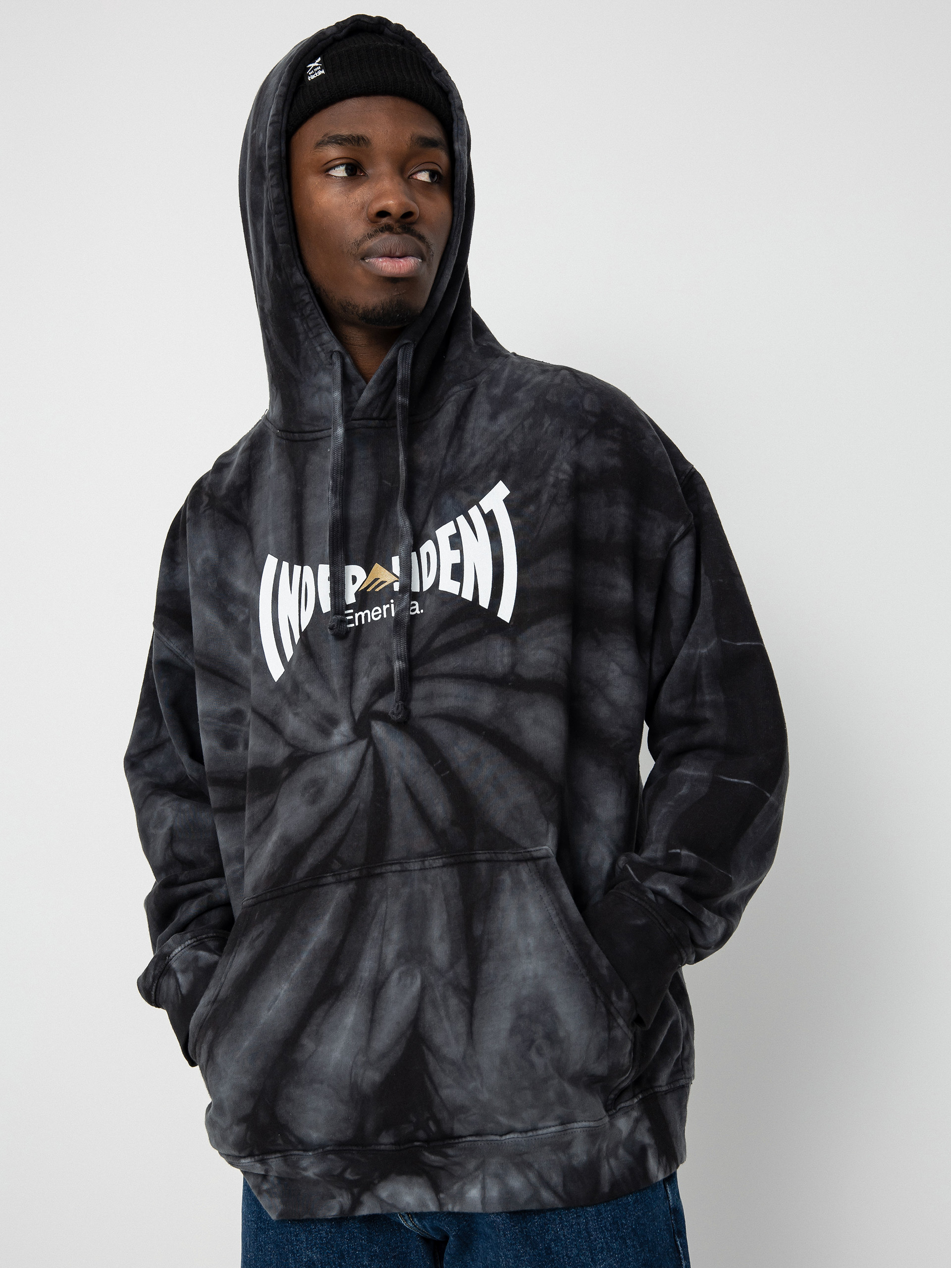 Emerica X Indy Span HD Kapucnis pulóver (tie dye)