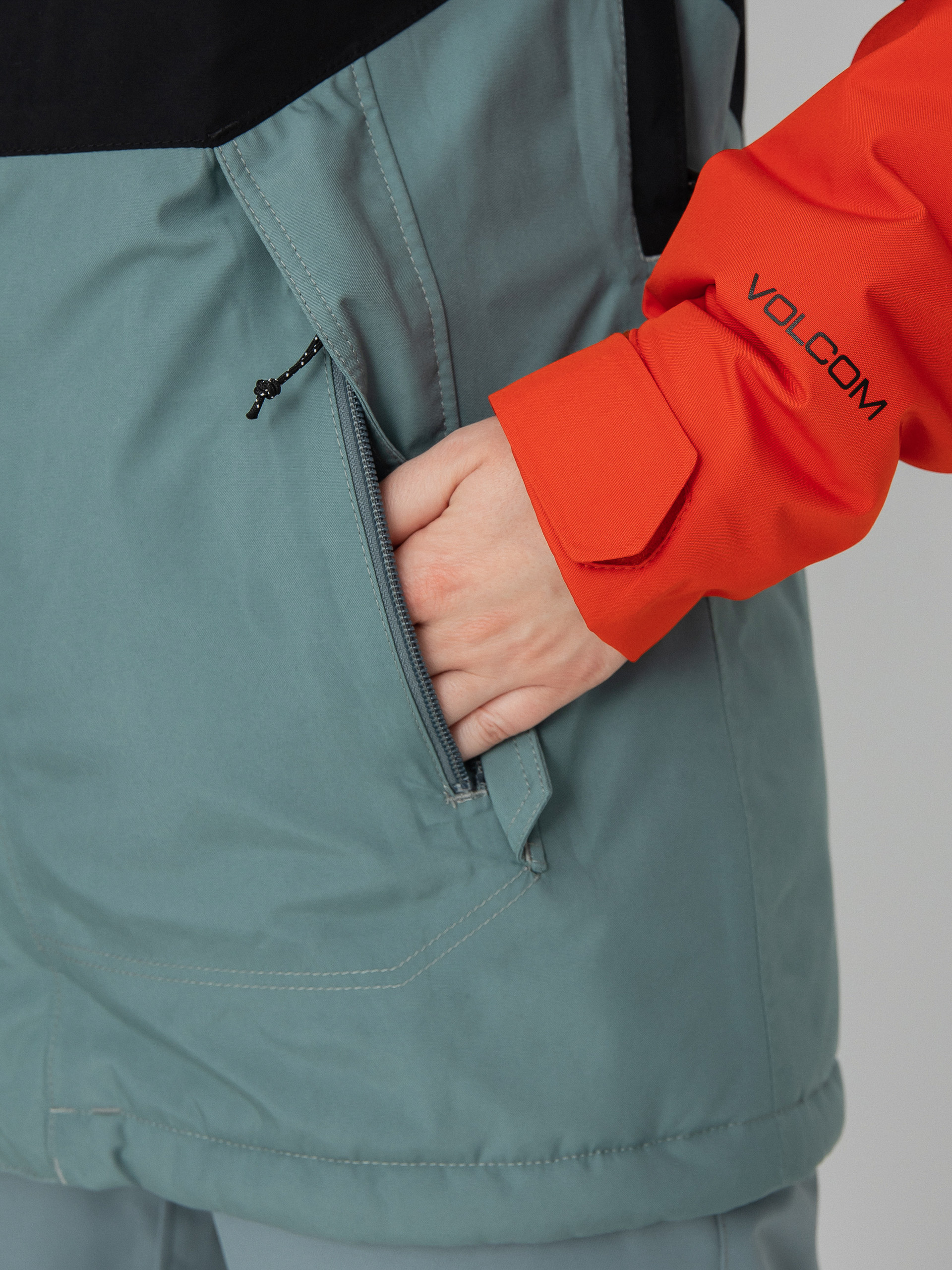 Női Volcom Aris Ins Gore Snowboard dzseki (green ash)