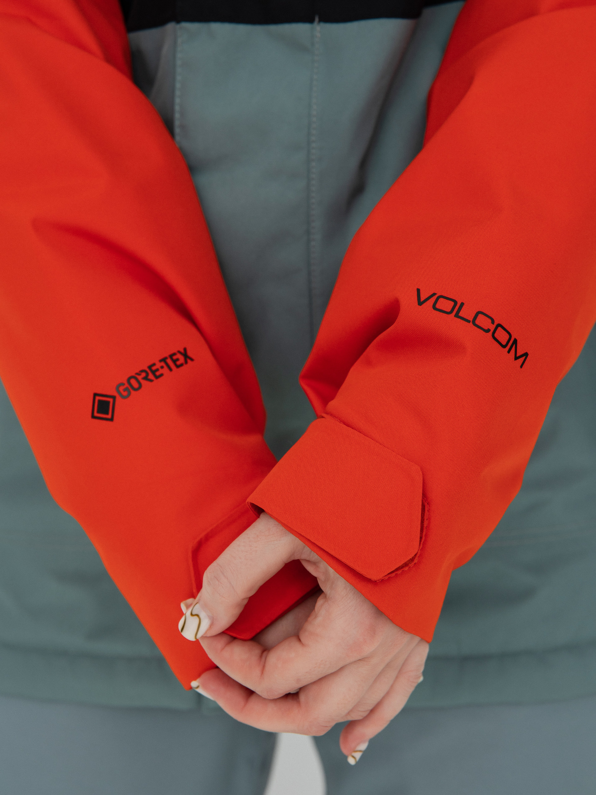 Női Volcom Aris Ins Gore Snowboard dzseki (green ash)