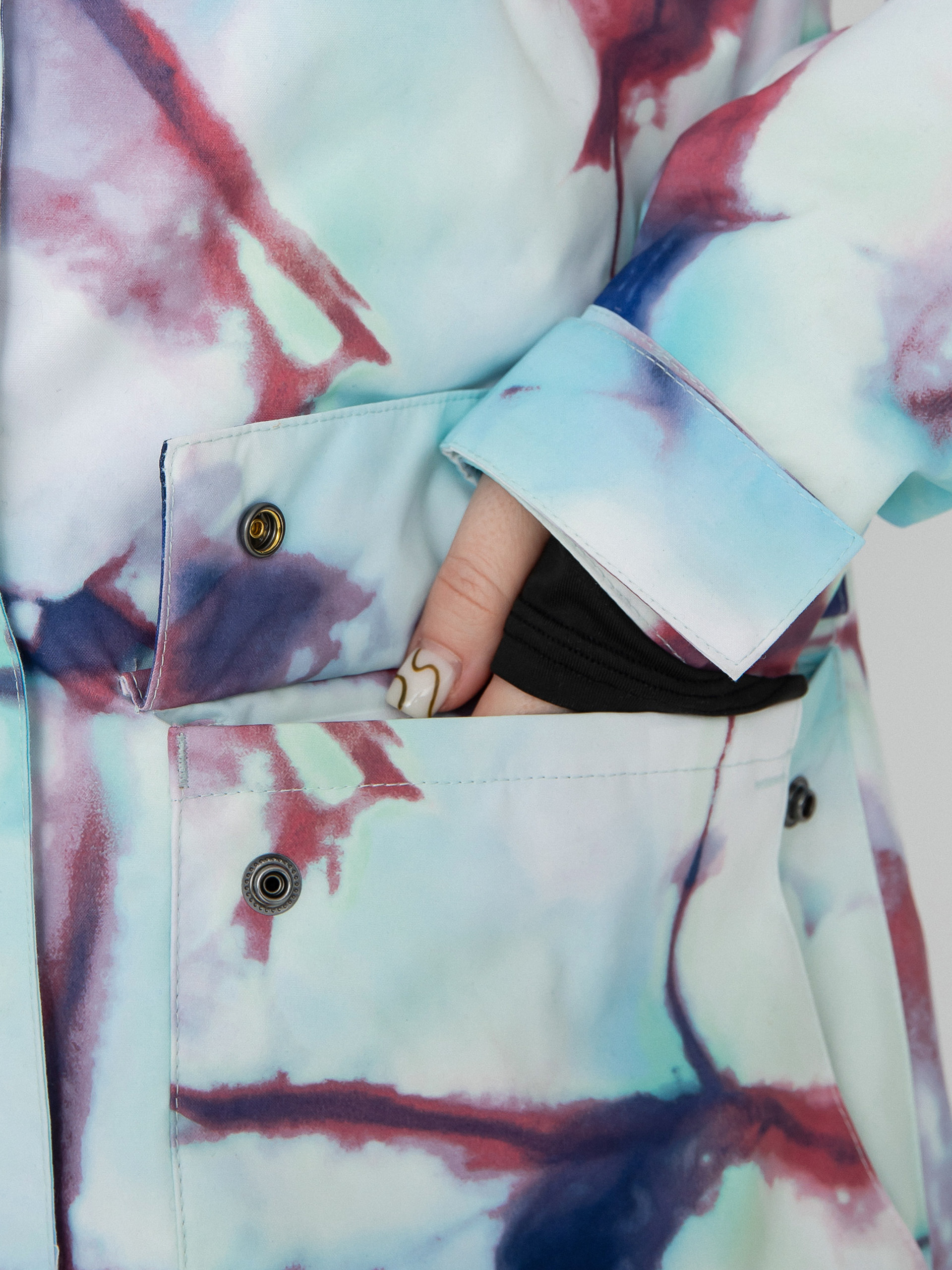 Női DC Cruiser Snowboard dzseki (iridescent)