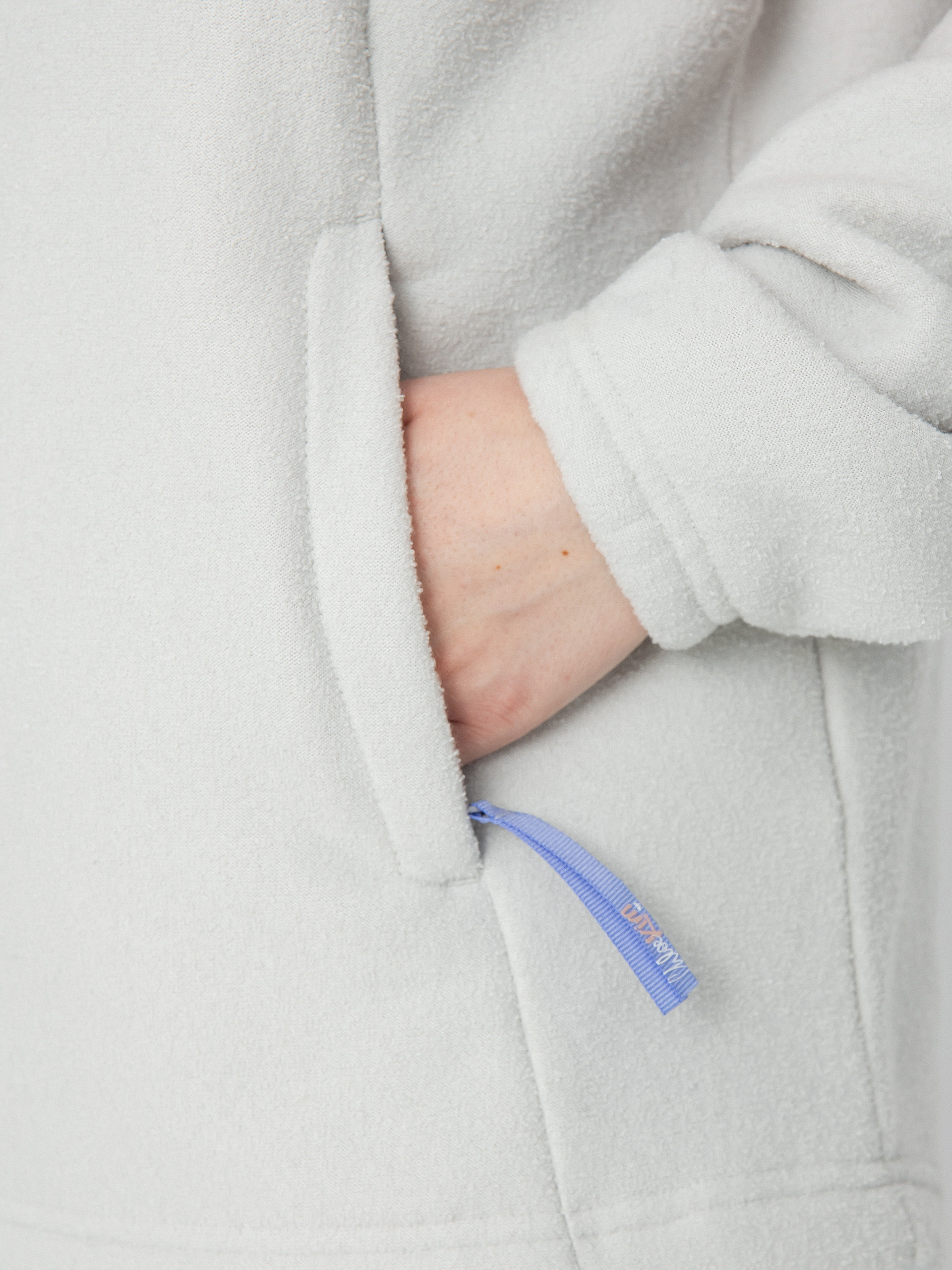 Női Roxy Chloe Kim Layer Polár pulóver (heather grey)