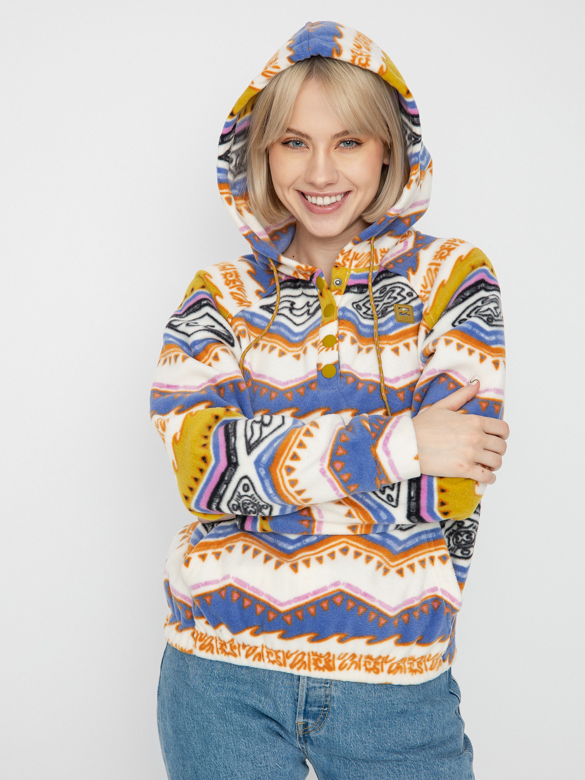 Női Billabong Go Outdoors Polár pulóver (multi 1)