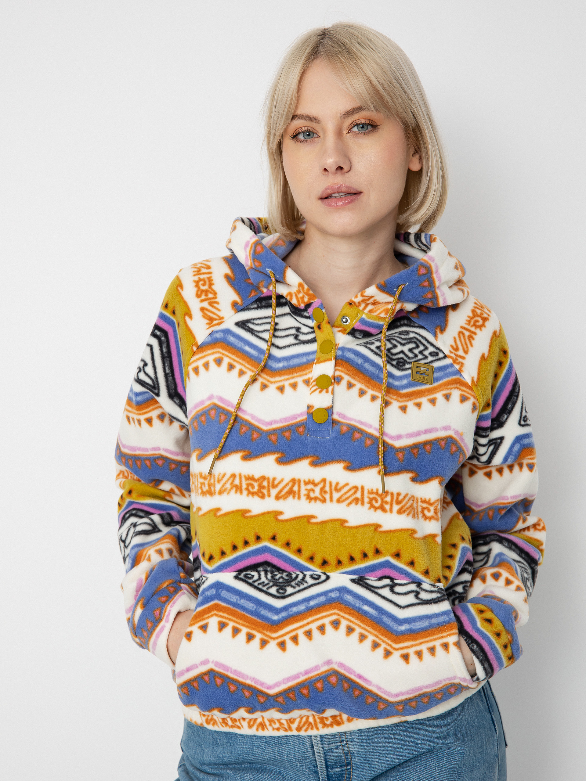 Női Billabong Go Outdoors Polár pulóver (multi 1)