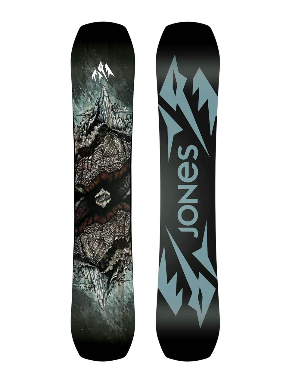 Férfi Jones Snowboards Mountain Twin Snowboard (black/blue)