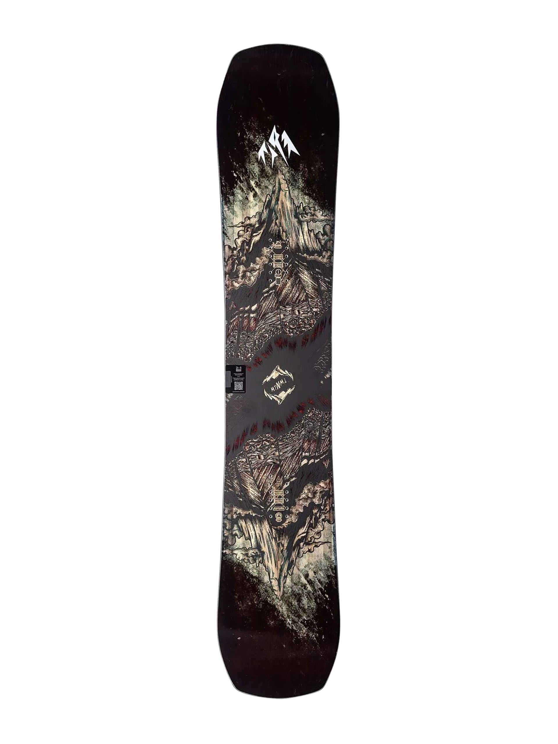Férfi Jones Snowboards Mountain Twin Snowboard (black/blue)