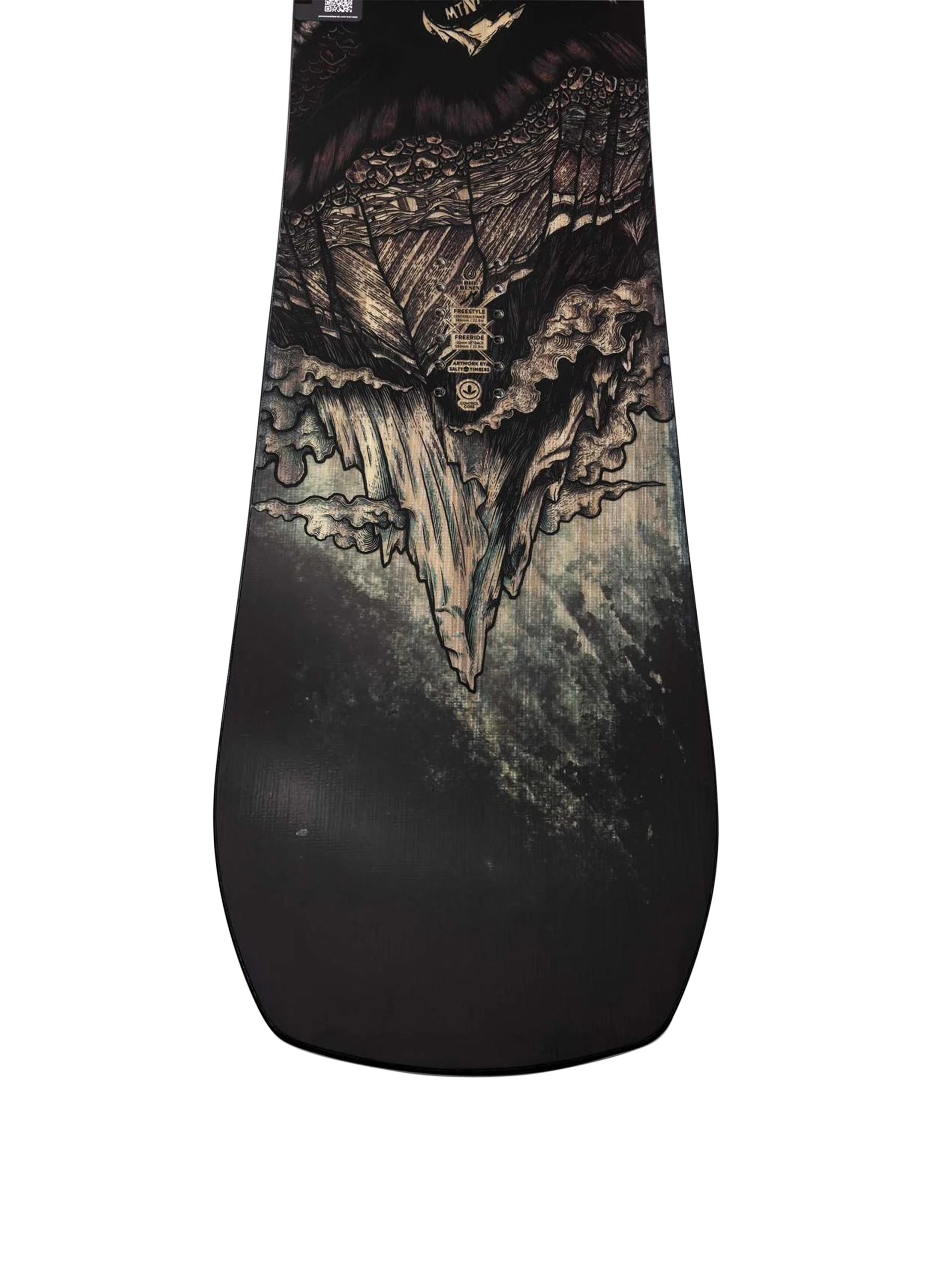 Férfi Jones Snowboards Mountain Twin Snowboard (black/blue)