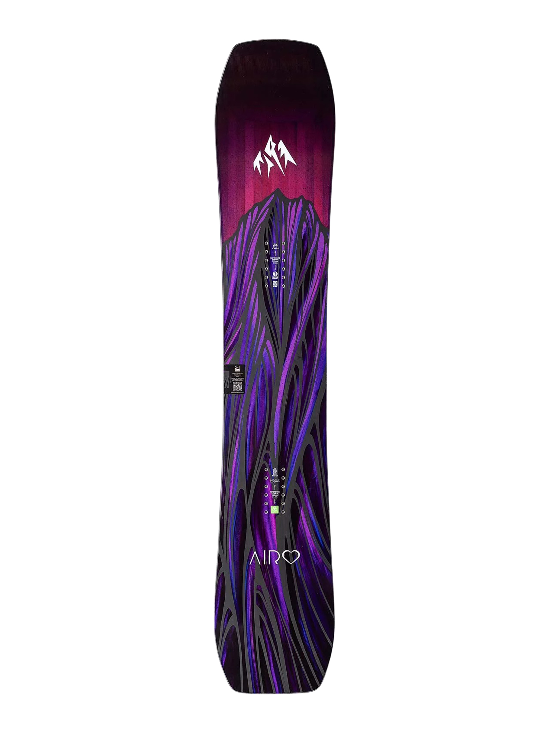 Női Jones Snowboards Airheart 2.0 Snowboard (white/black)