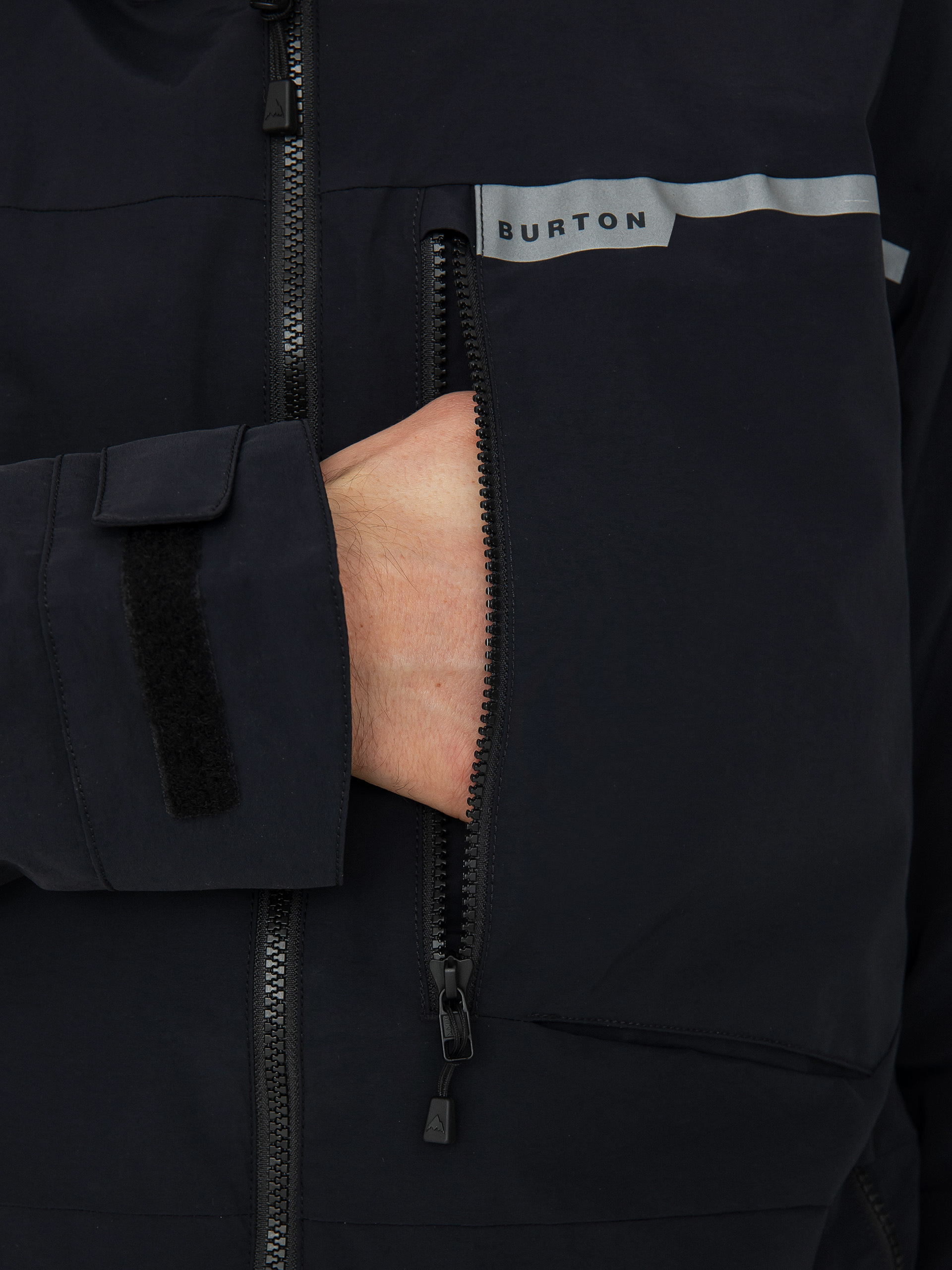 Férfi Burton Peasy Snowboard dzseki (true black)