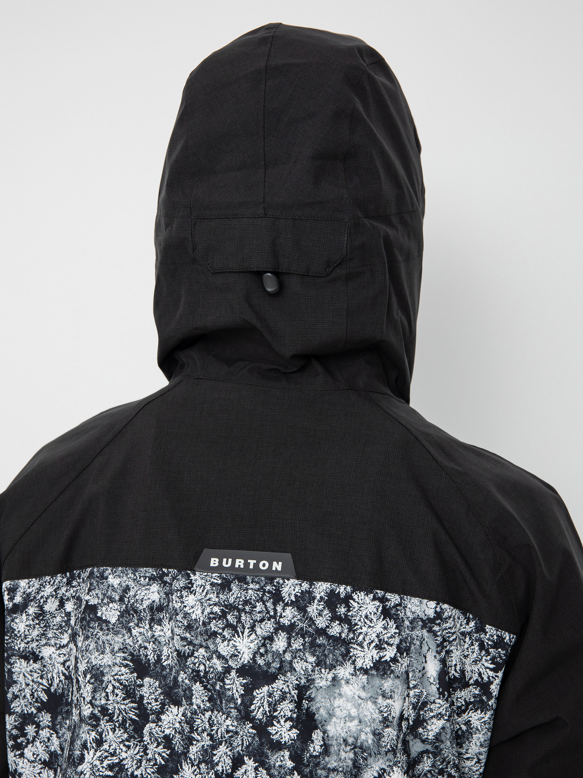 Férfi Burton Lodgepole Snowboard dzseki (true black/aerial pines)