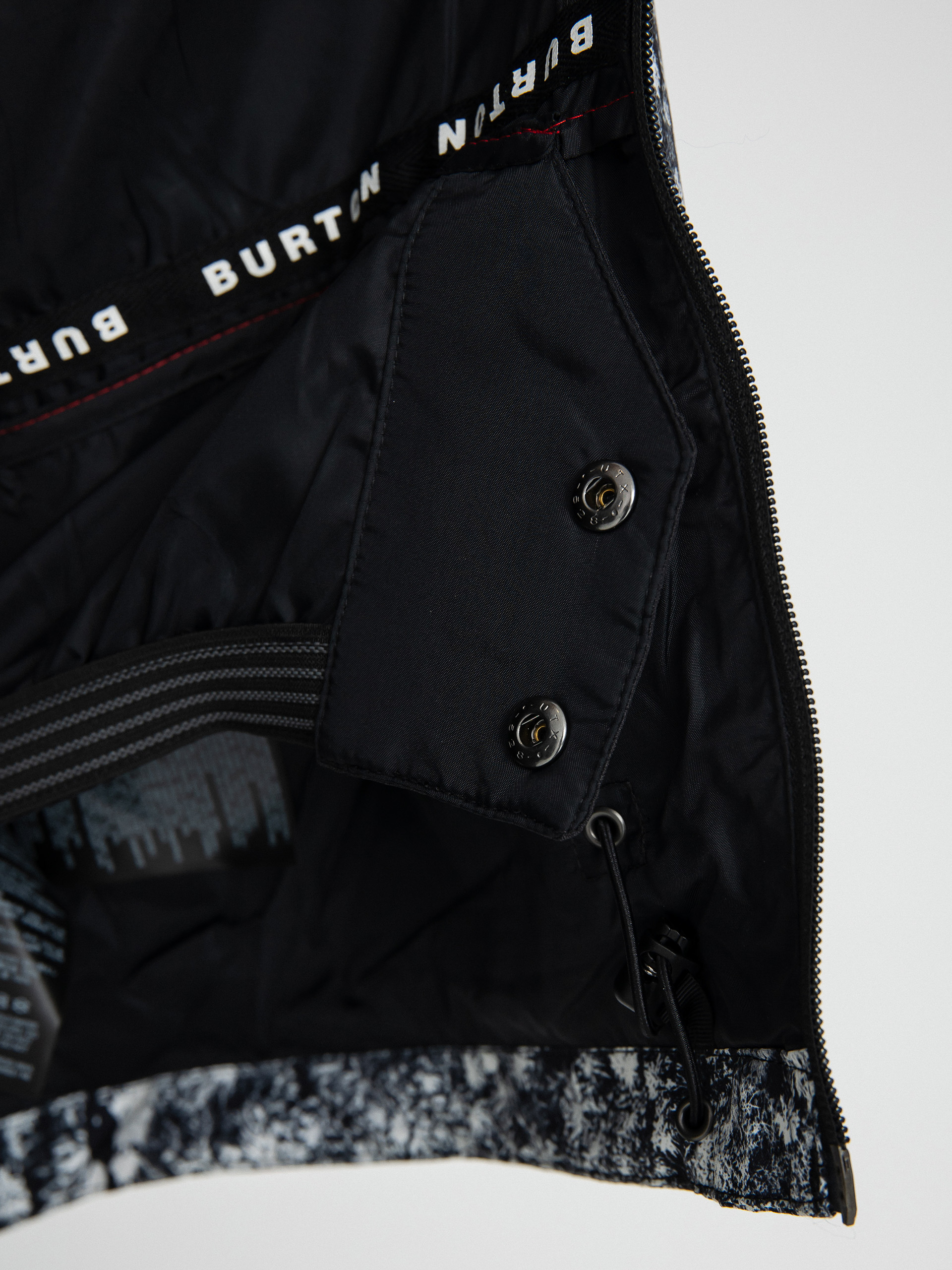 Férfi Burton Lodgepole Snowboard dzseki (true black/aerial pines)