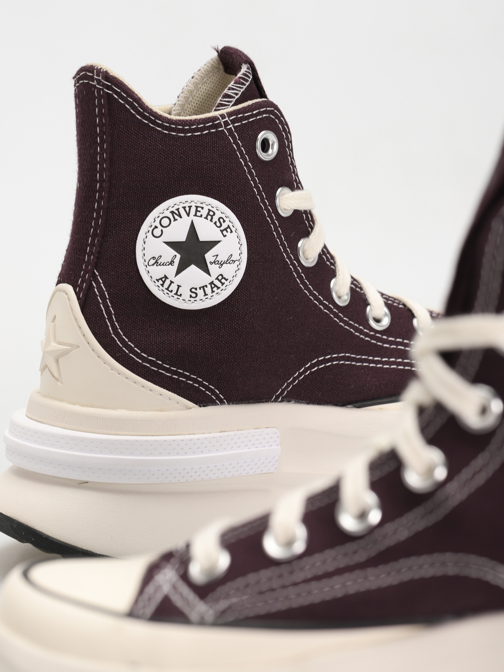 Converse Run Star Legacy CX Hi Cipők (black cherry/white)