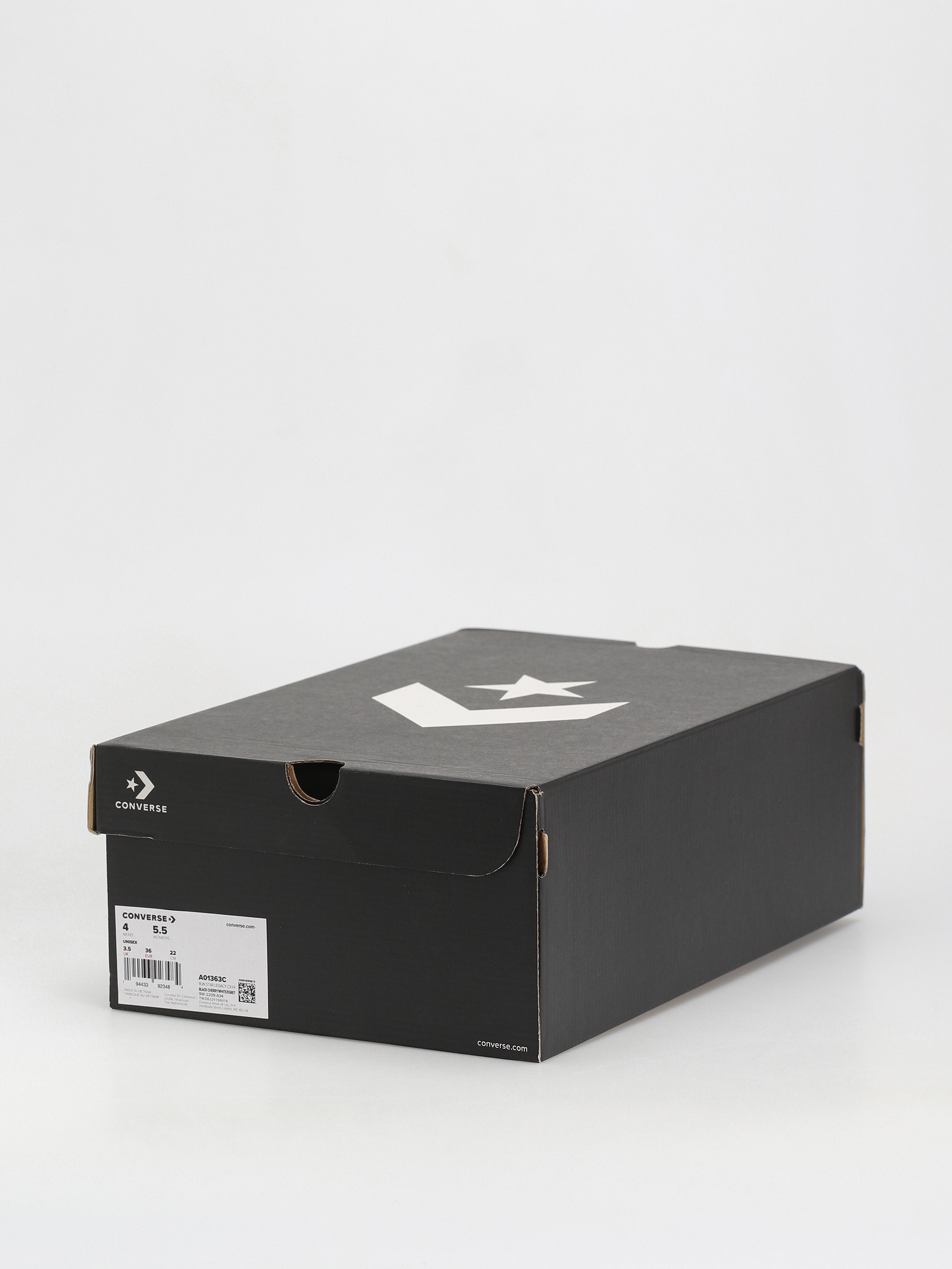 Converse Run Star Legacy CX Hi Cipők (black cherry/white)