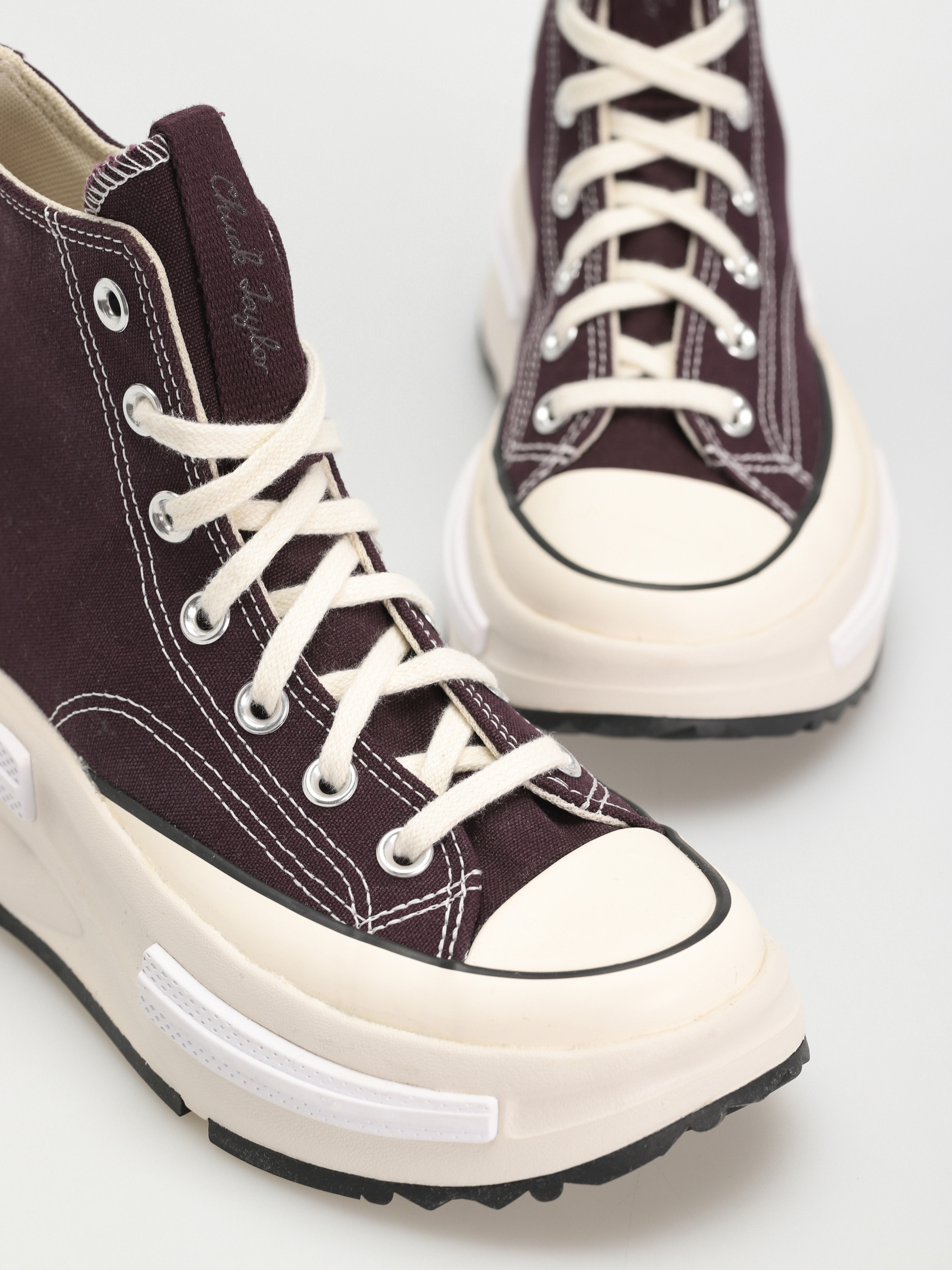Converse Run Star Legacy CX Hi Cipők (black cherry/white)
