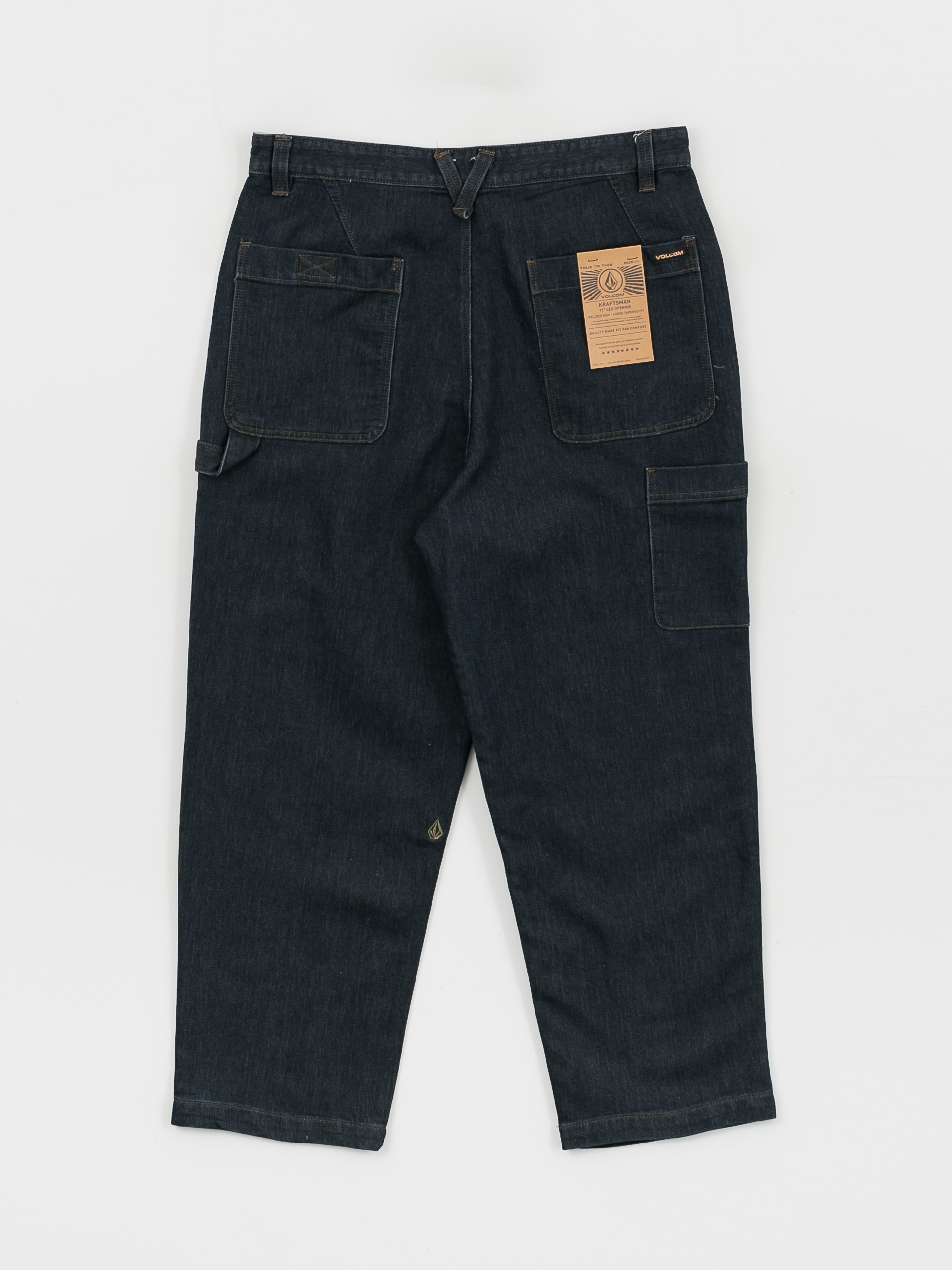 Volcom Kraftsman Denim Kisnadrág (baja indigo)
