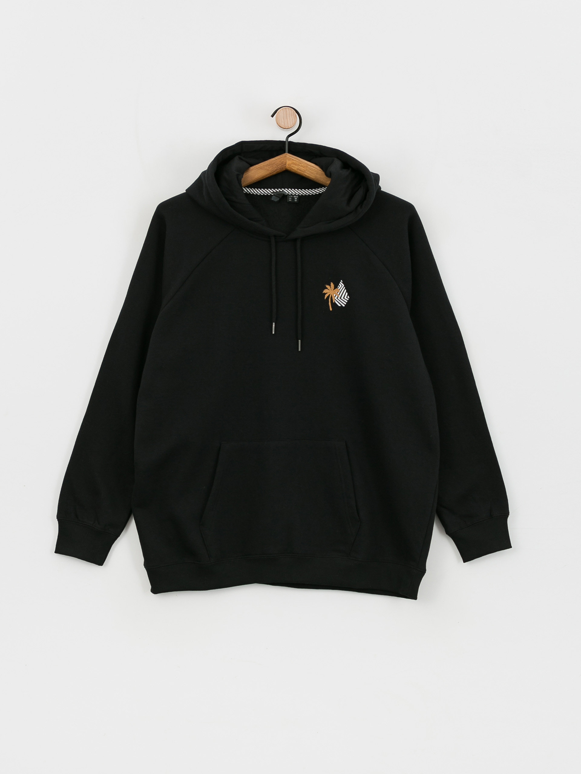 Volcom Truly Stoked Bf HD Kapucnis pulóver (black)