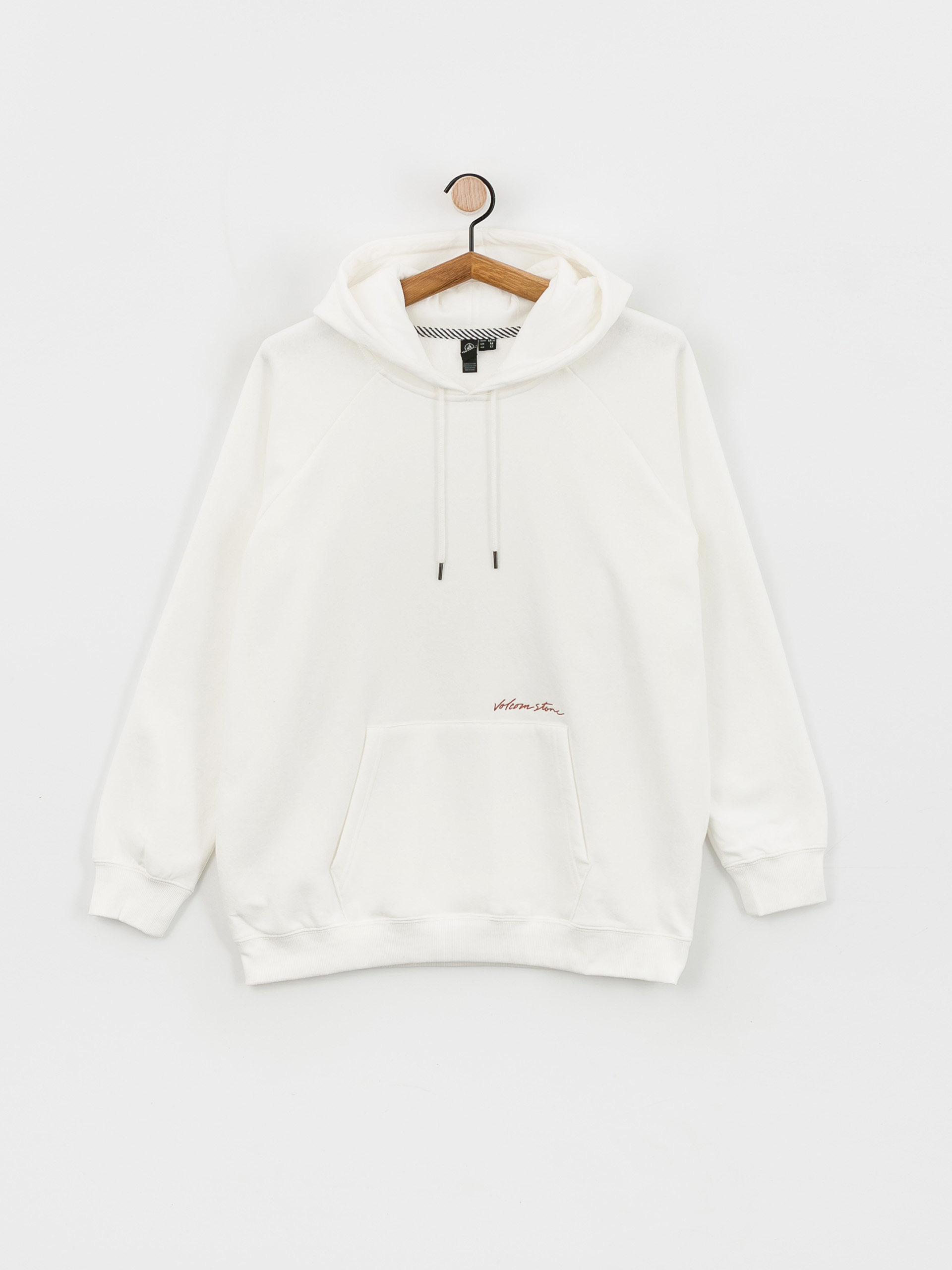 Volcom Truly Stoked Bf HD Kapucnis pulóver (star white)