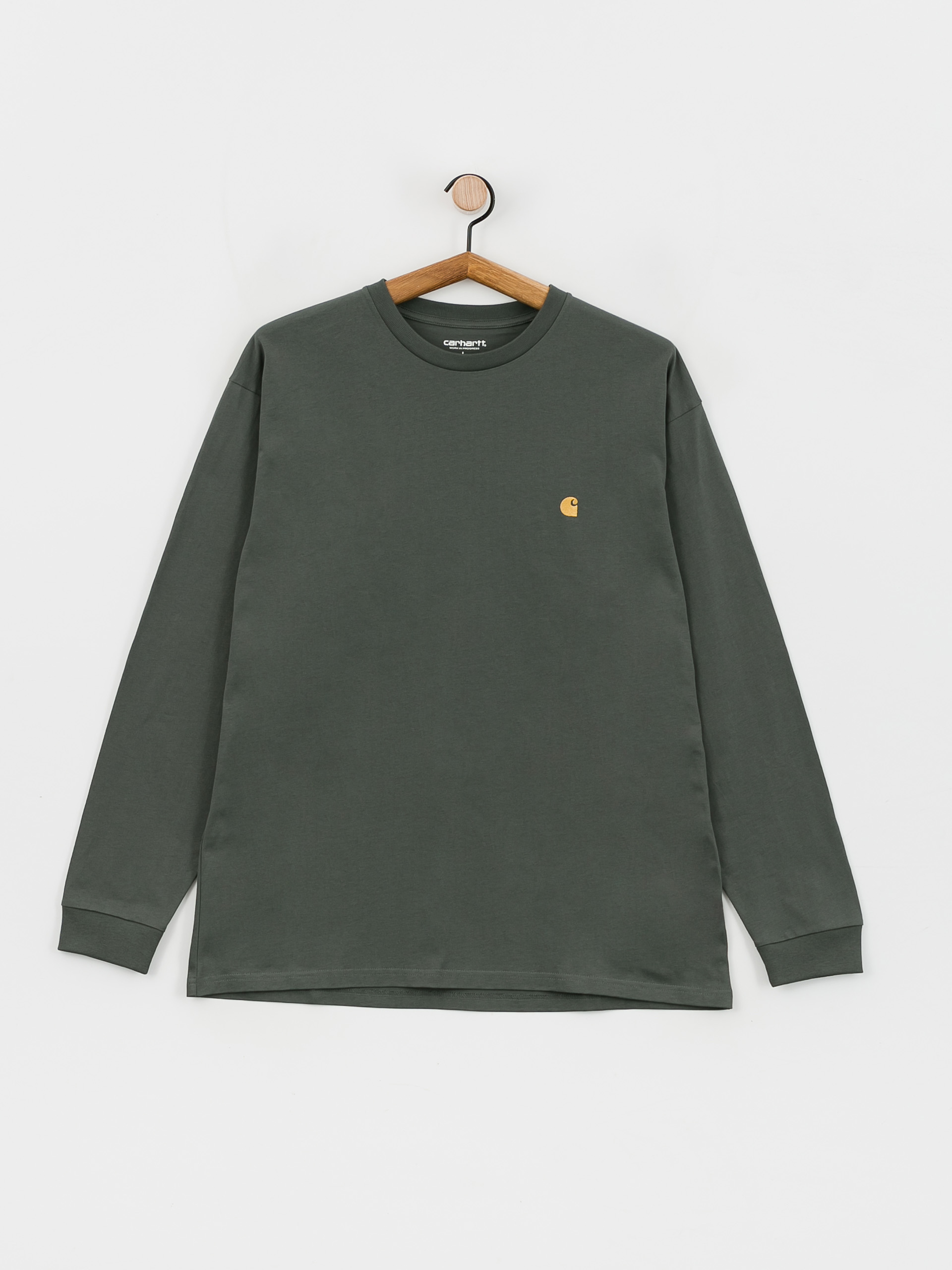 Carhartt WIP Chase Hosszú ujjú felső (jura/gold)