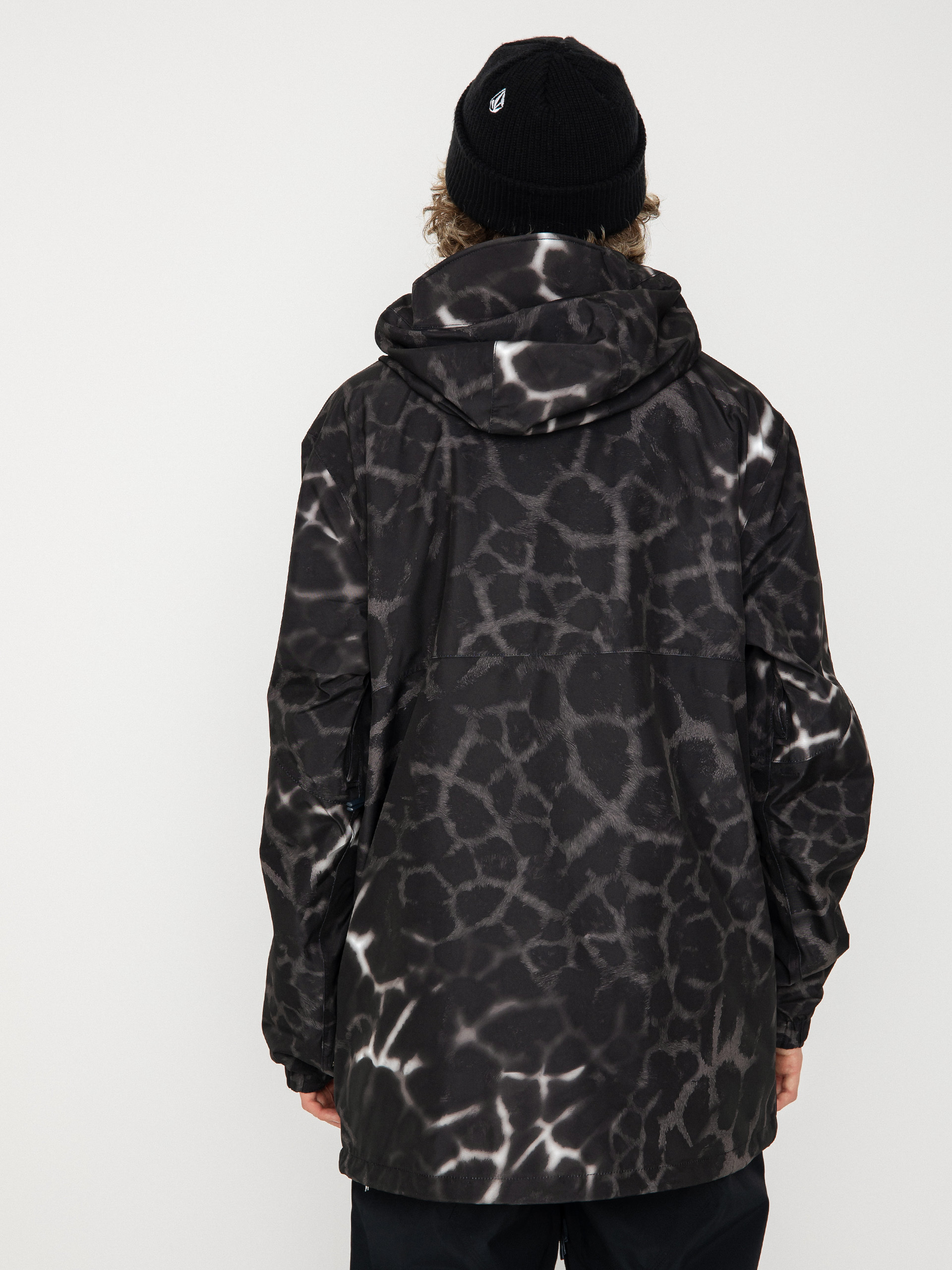 Férfi Volcom L Gore Tex Snowboard dzseki (black giraffe)