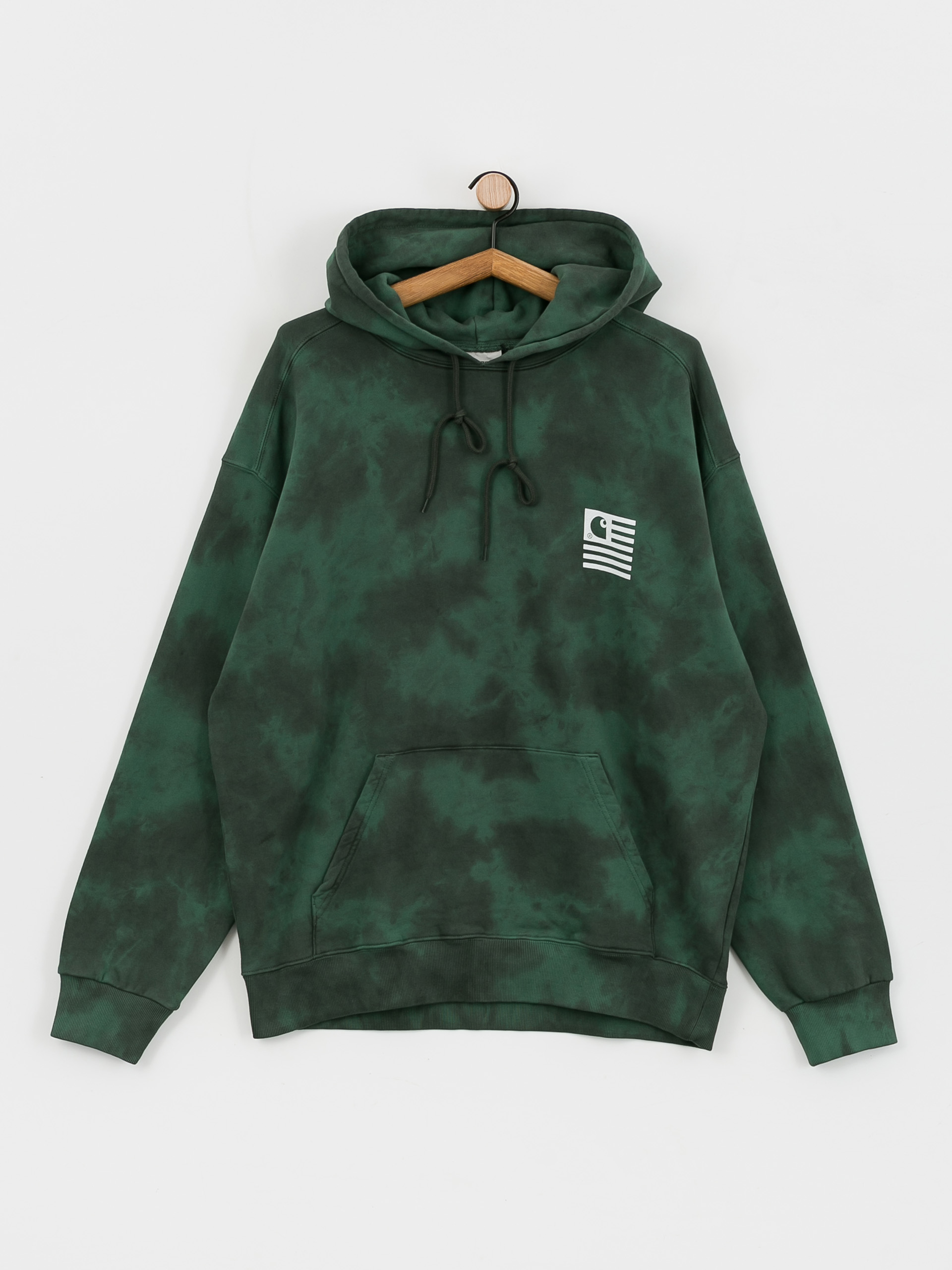 Carhartt WIP Chromo HD Kapucnis pulóver (treehouse chromo/white)