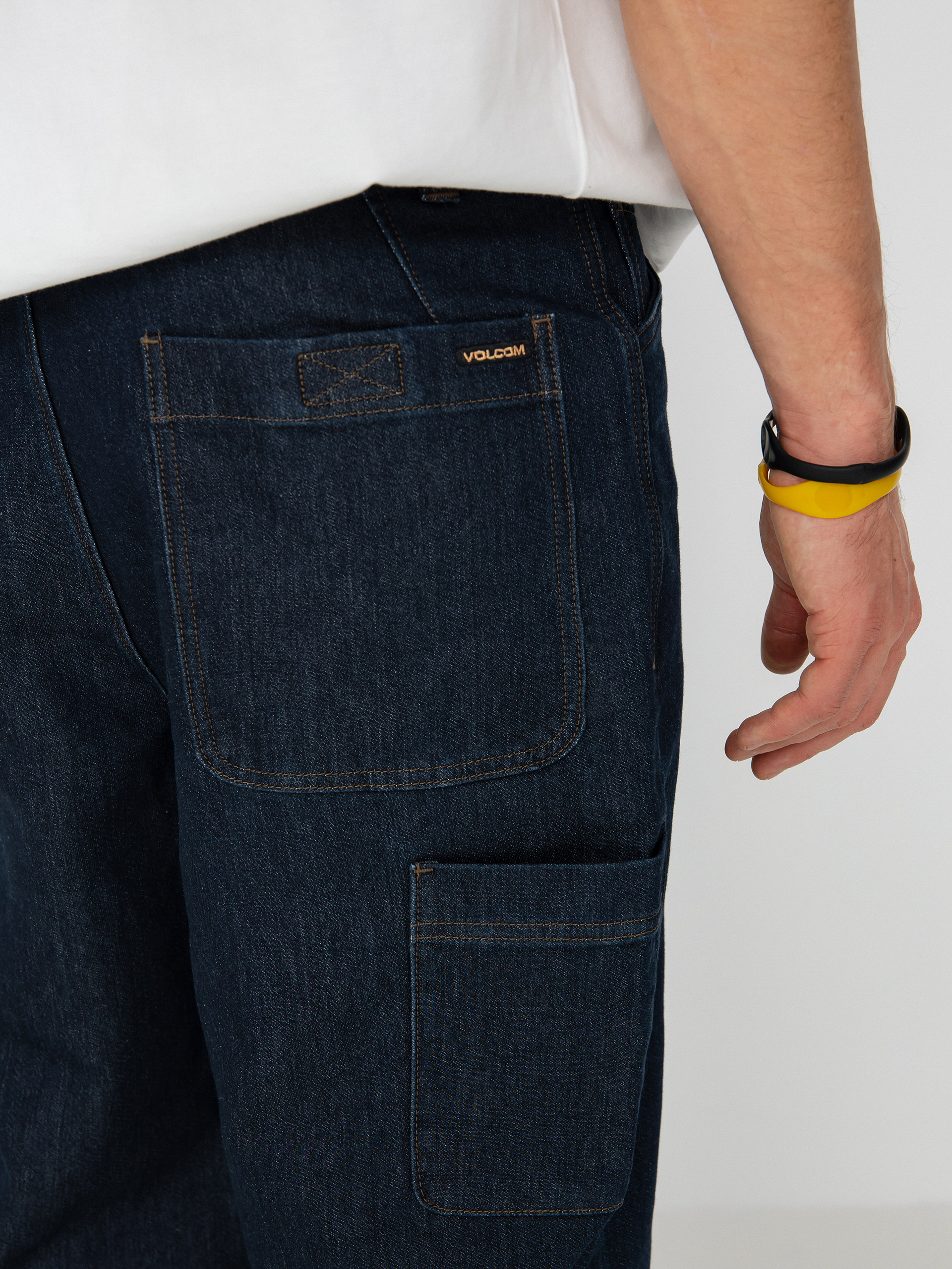 Volcom Kraftsman Denim Kisnadrág (baja indigo)