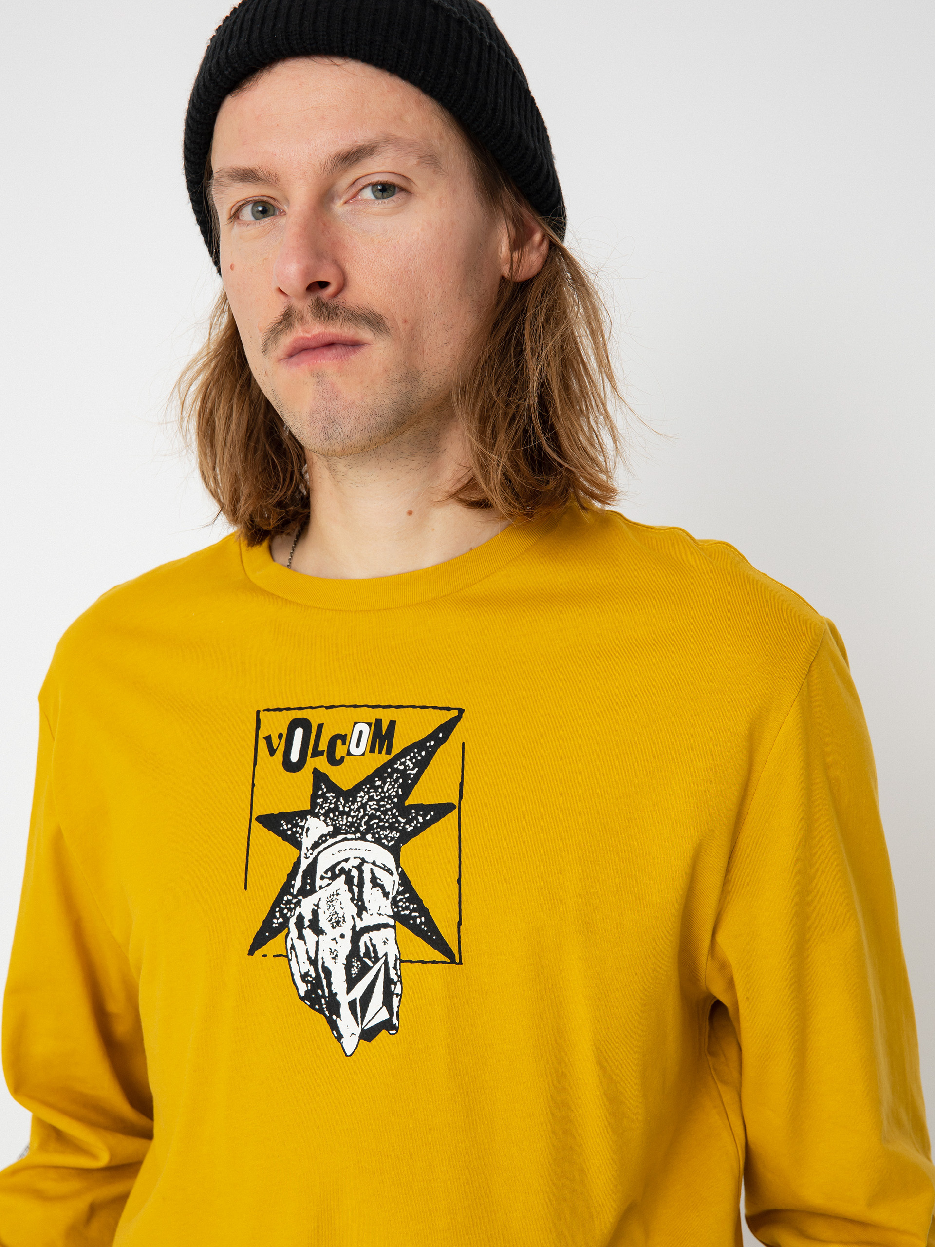 Volcom Heritage Lst Hosszú ujjú felső (honey gold)