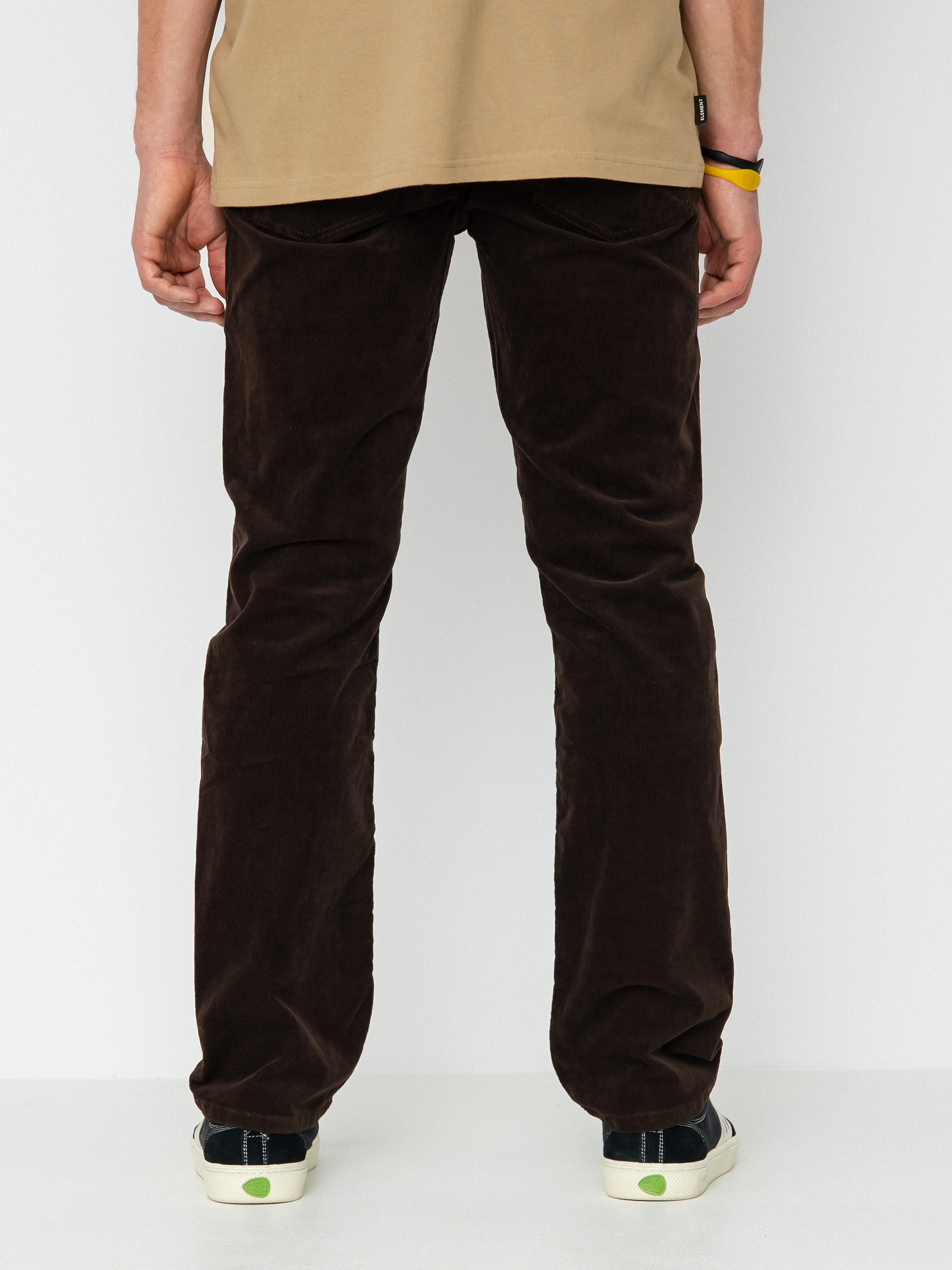 Volcom Solver 5 Pocket Cord Kisnadrág (dark brown)