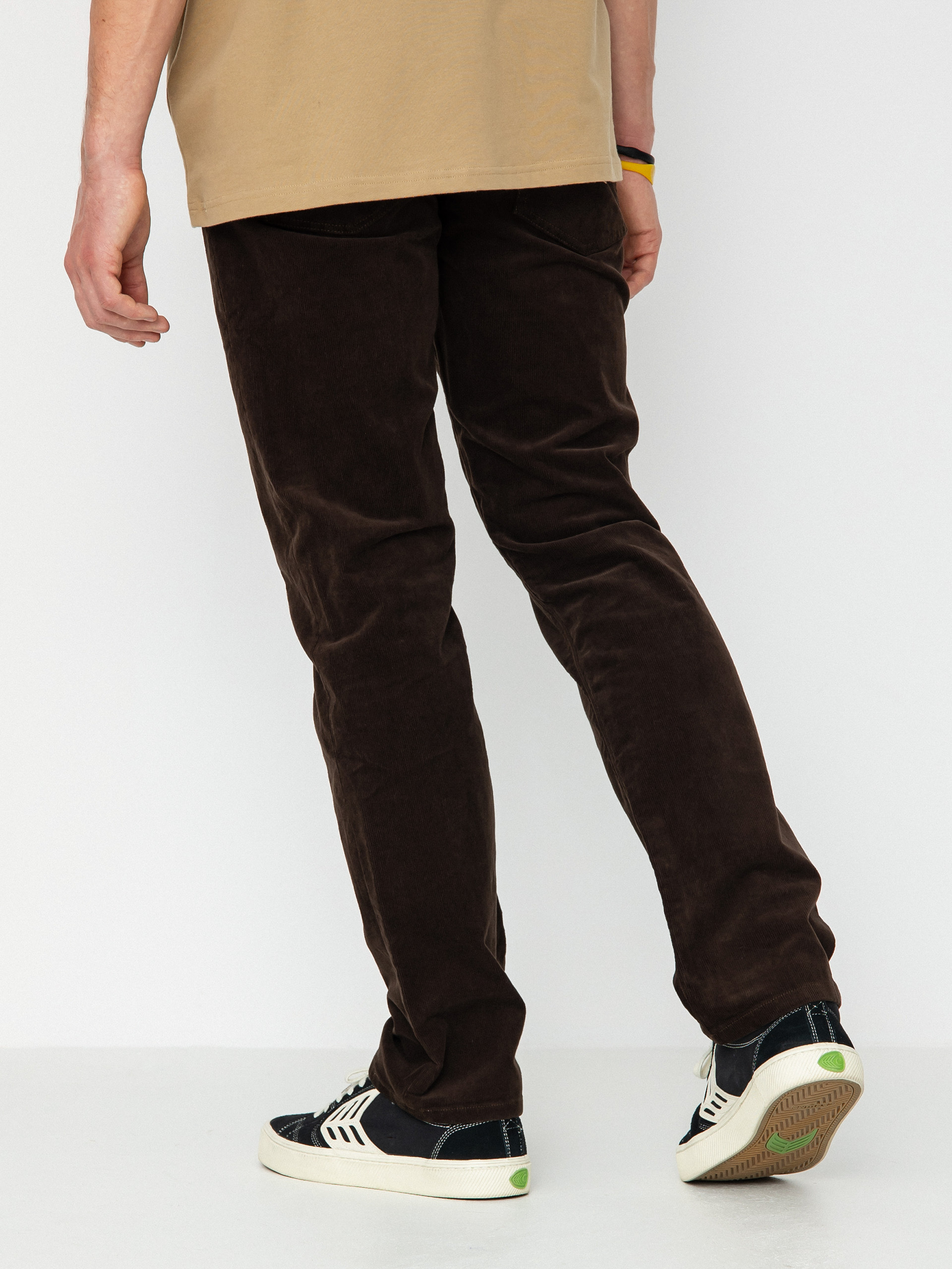 Volcom Solver 5 Pocket Cord Kisnadrág (dark brown)