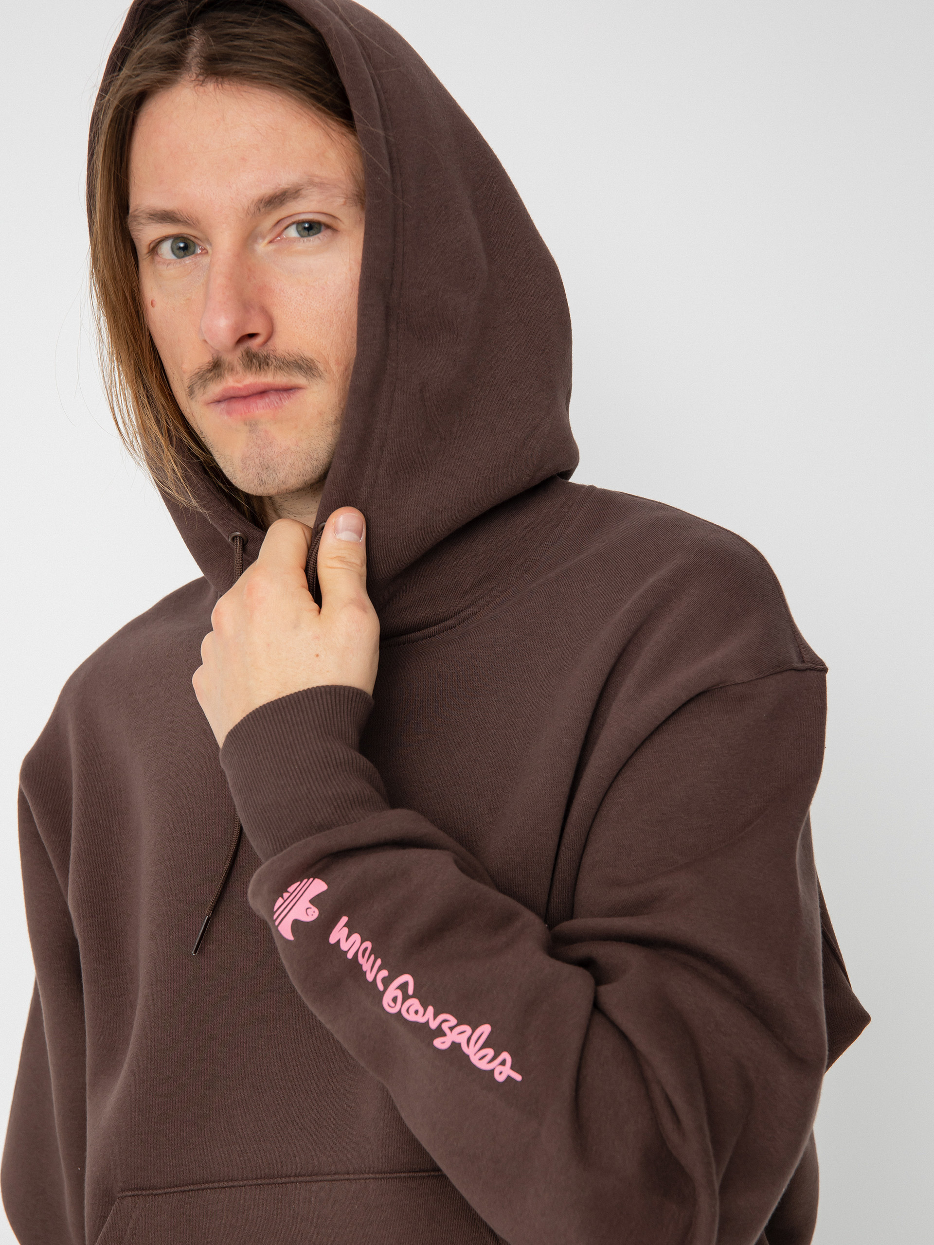 adidas G Shmoo 2 HD Kapucnis pulóver (brown/multco)