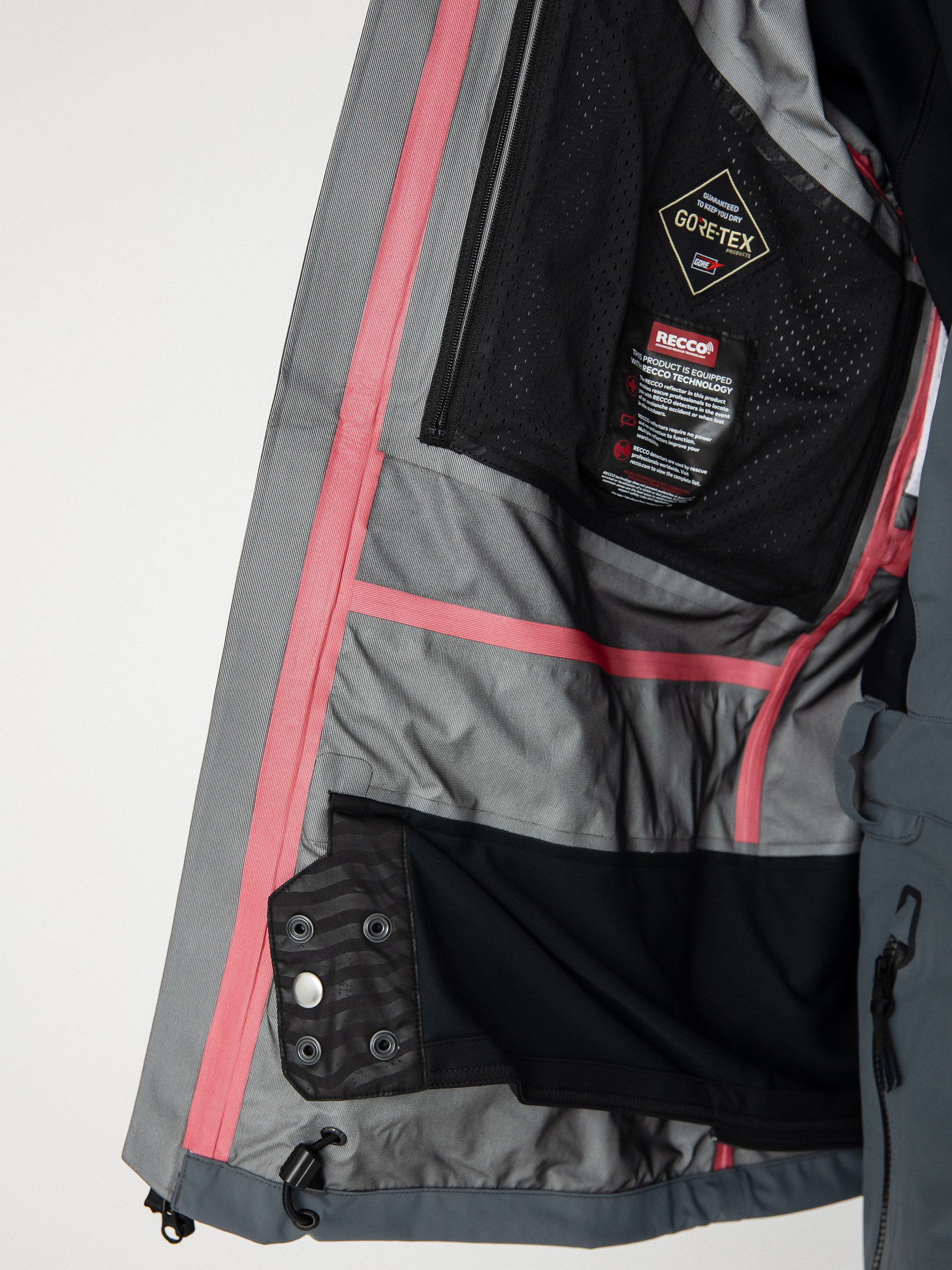 Férfi Volcom Guide Gore Tex Snowboard dzseki (dark grey)