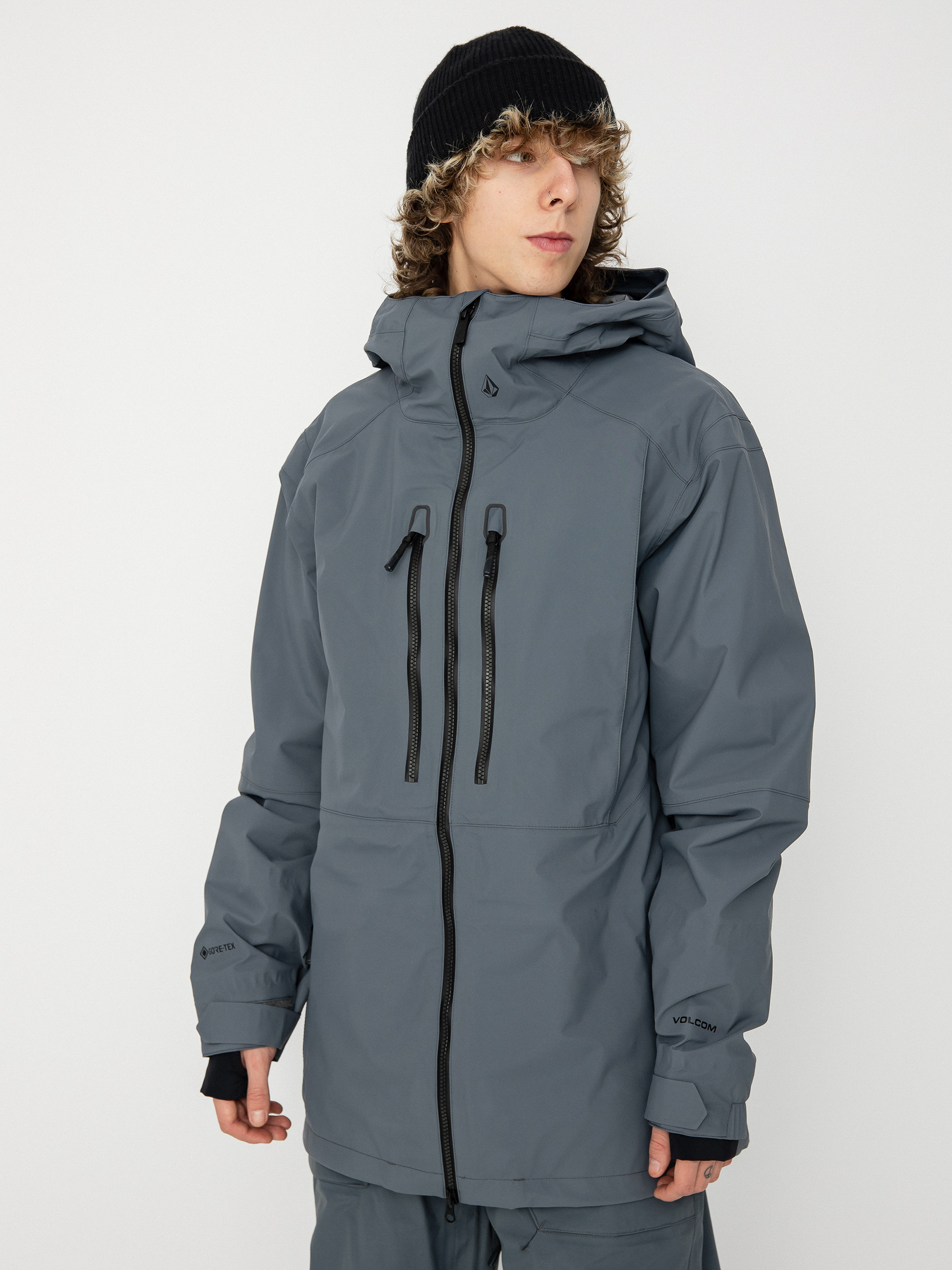 Férfi Volcom Guide Gore Tex Snowboard dzseki (dark grey)