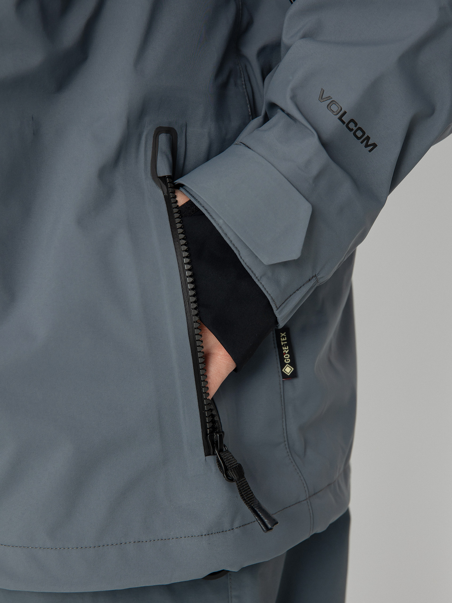 Férfi Volcom Guide Gore Tex Snowboard dzseki (dark grey)