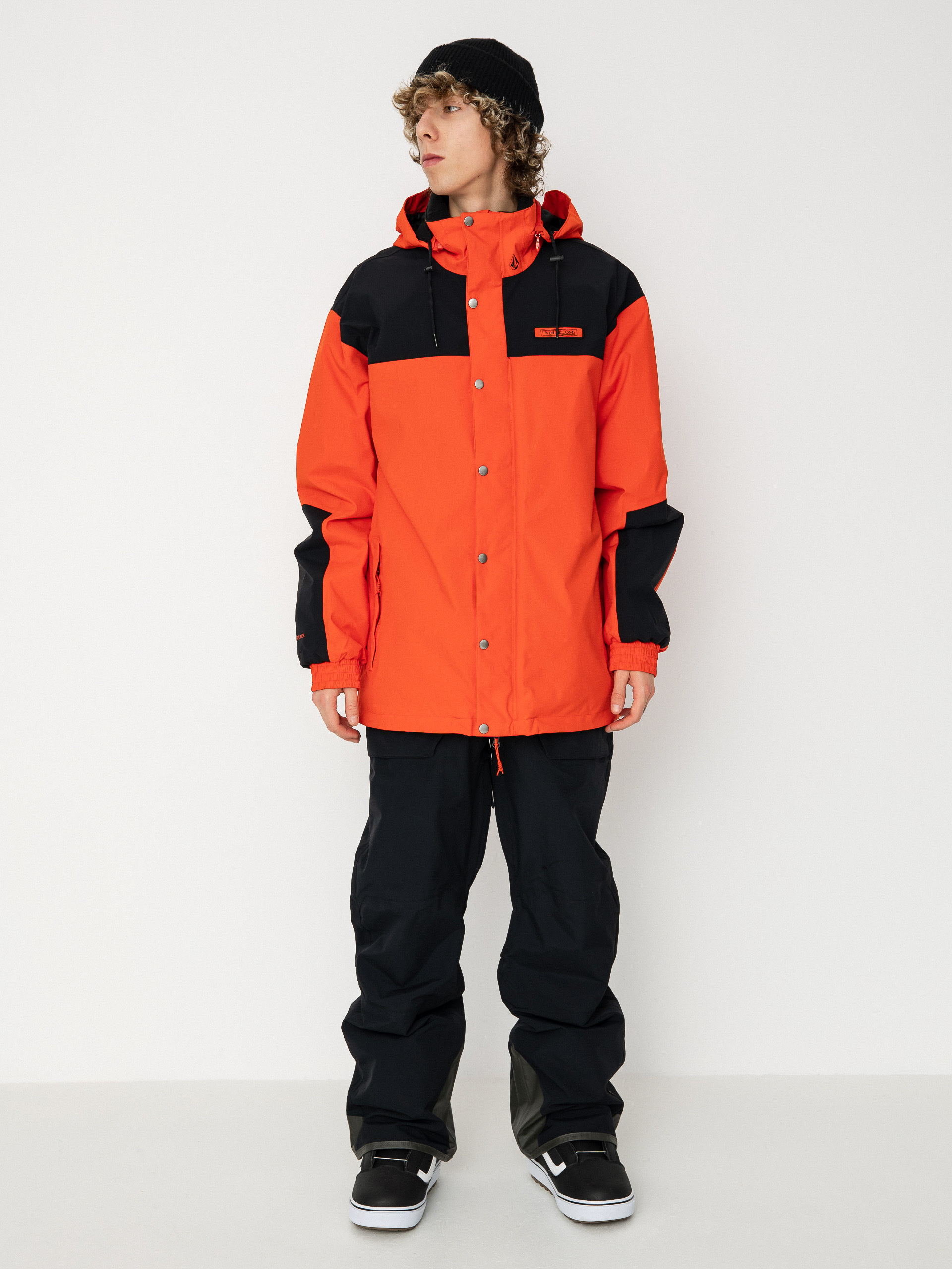 Férfi Volcom Longo Gore Tex Snowboard dzseki (orange shock)